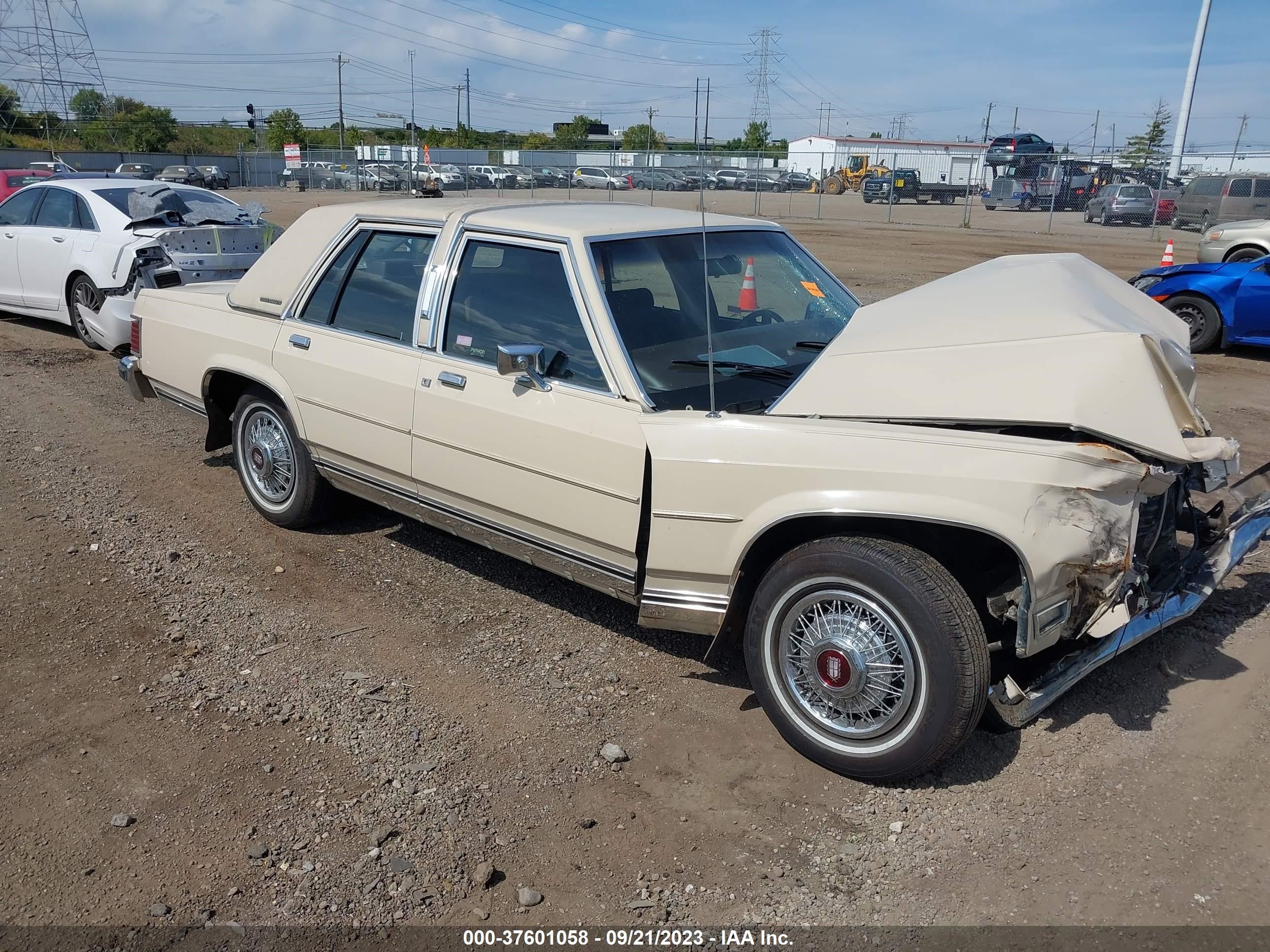 MERCURY GRAND MARQUIS 1987 2mebm75f7hx617796