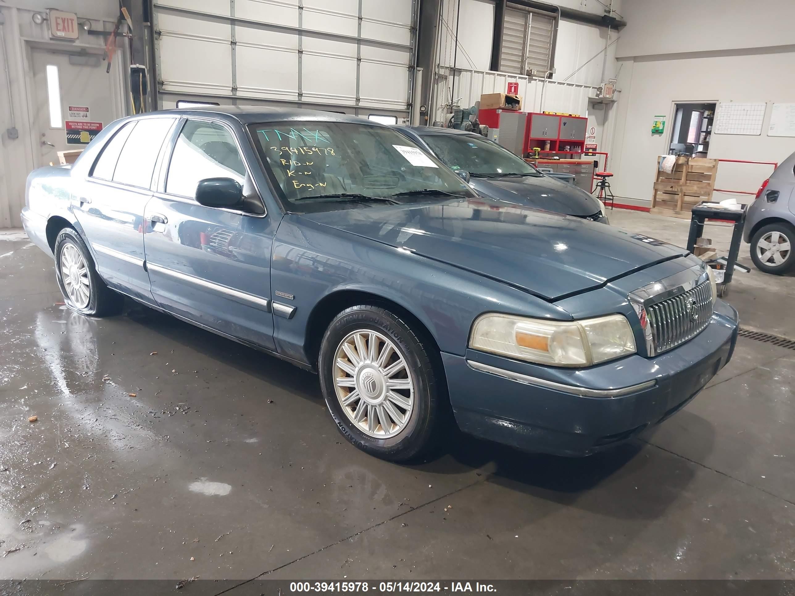 MERCURY GRAND MARQUIS 2010 2mebm7fv8ax606737