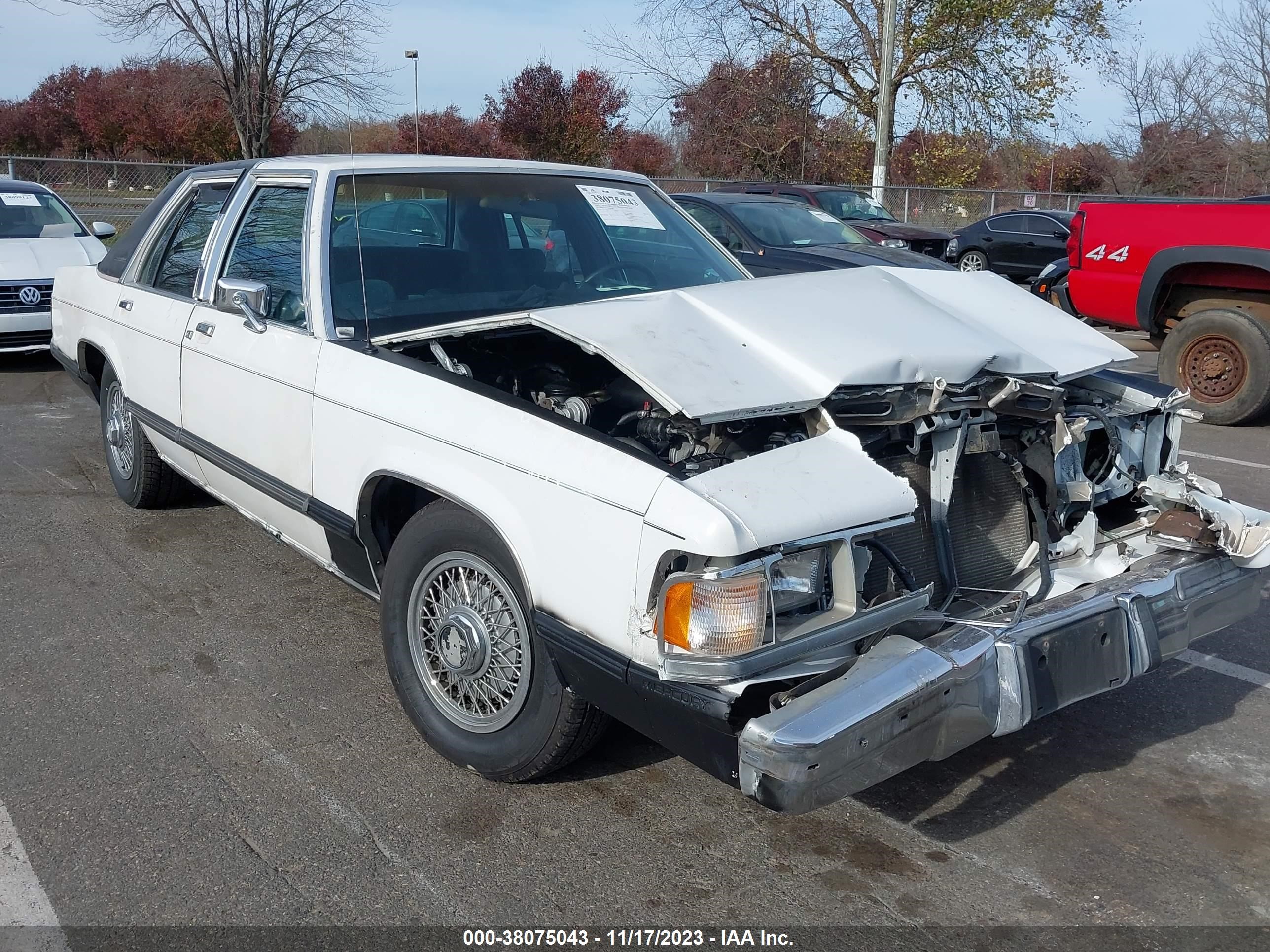 MERCURY GRAND MARQUIS 1991 2mecm74f7mx601288