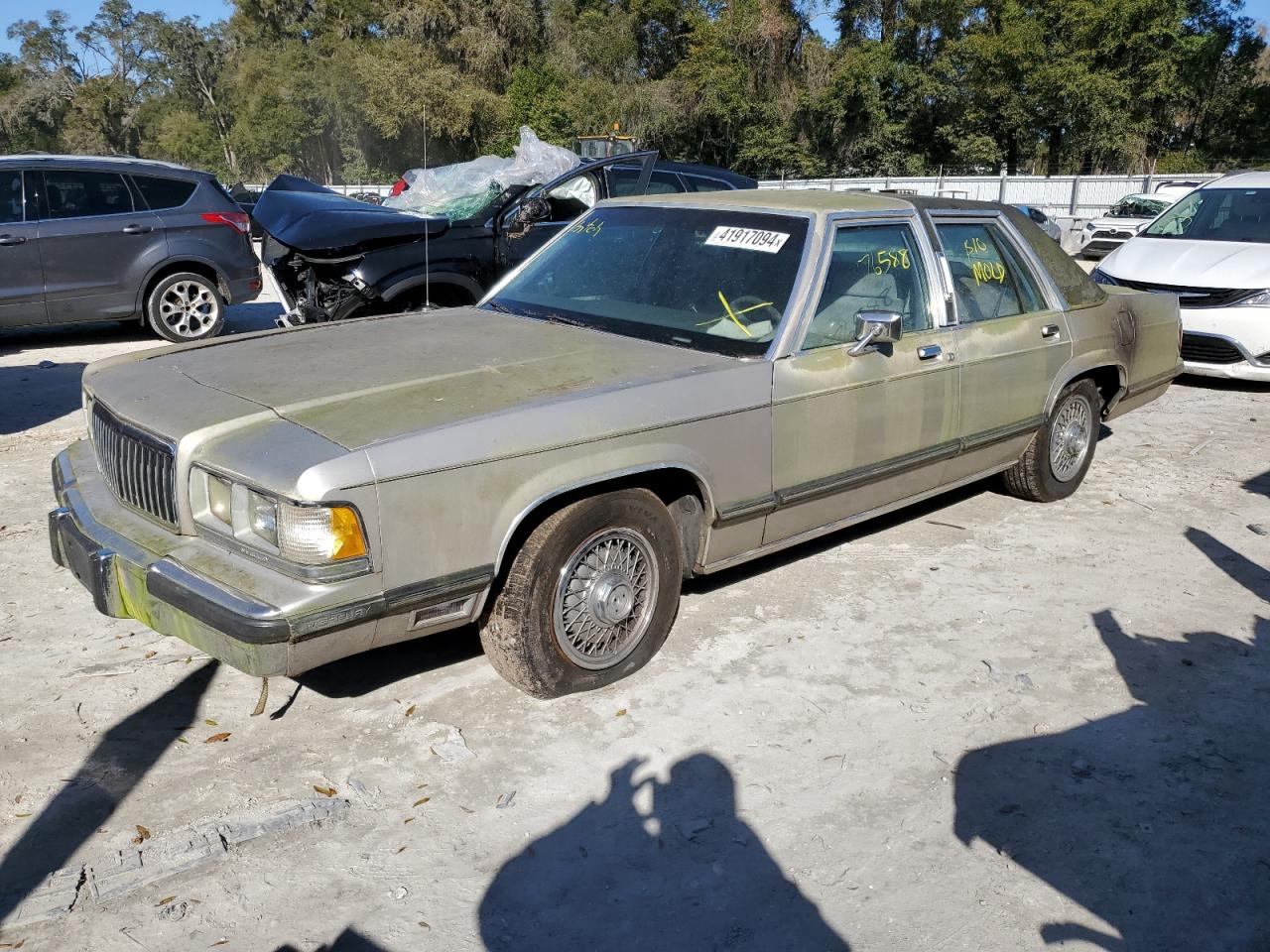 MERCURY GRAND MARQUIS 1991 2mecm74f7mx674841