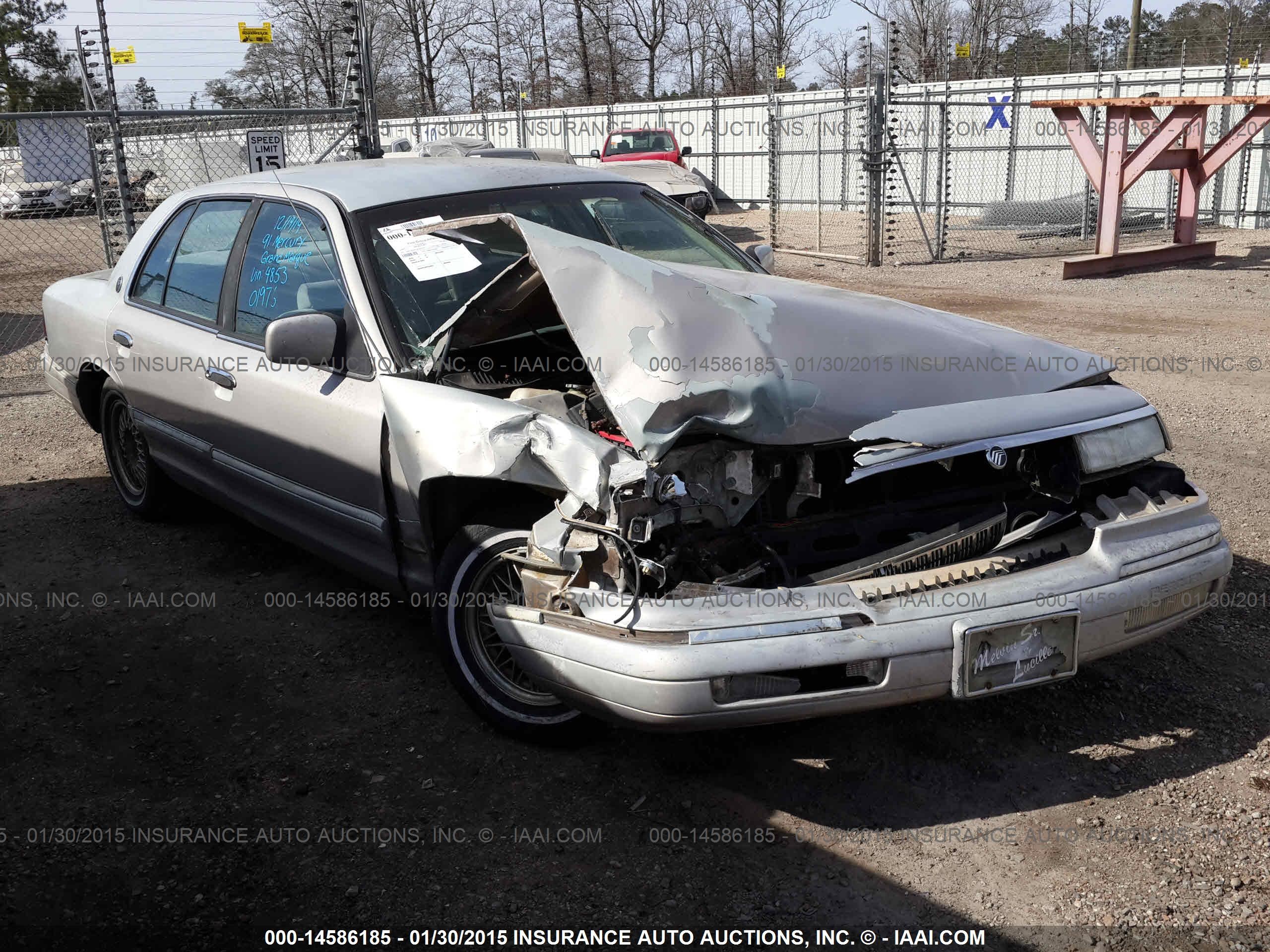 MERCURY GRAND MARQUIS 1992 2mecm74w3nx604853