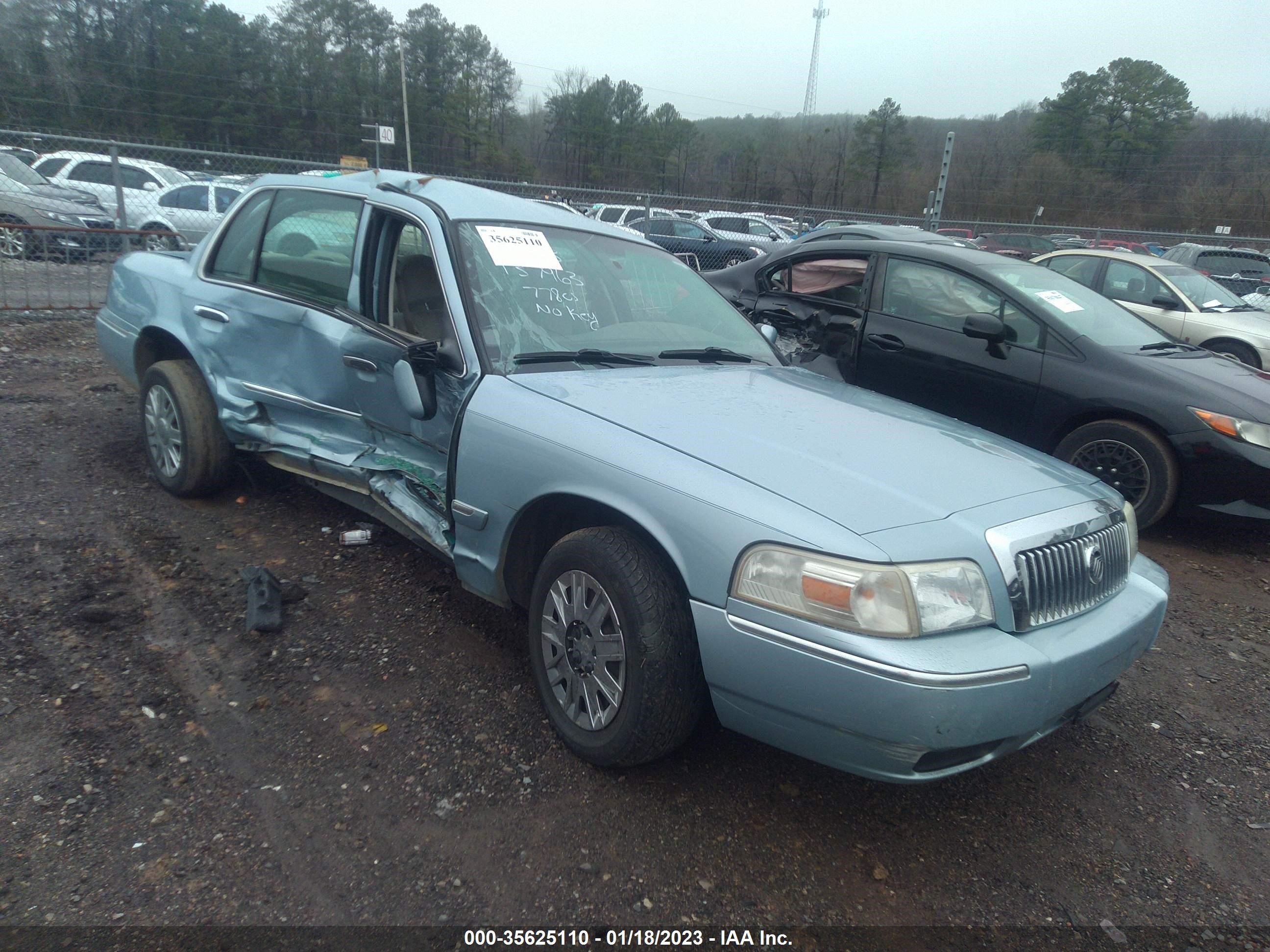 MERCURY GRAND MARQUIS 2007 2mefm74v07x637073