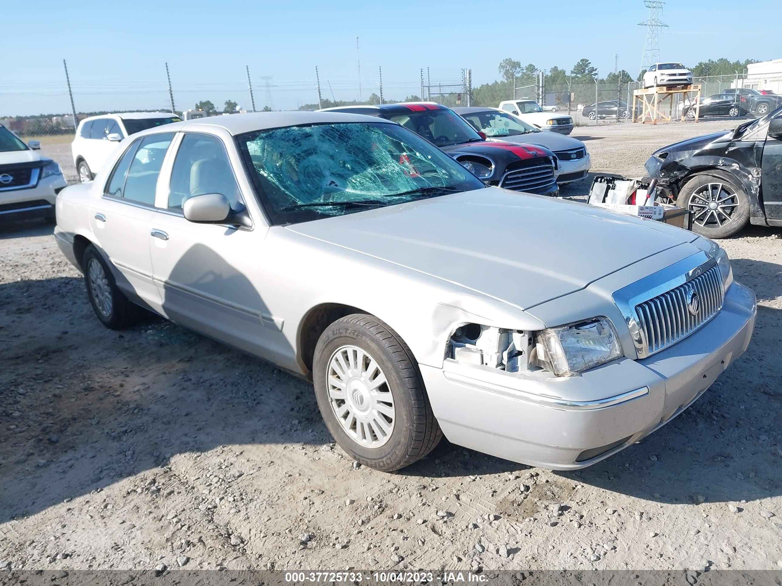 MERCURY GRAND MARQUIS 2008 2mefm74v08x617908