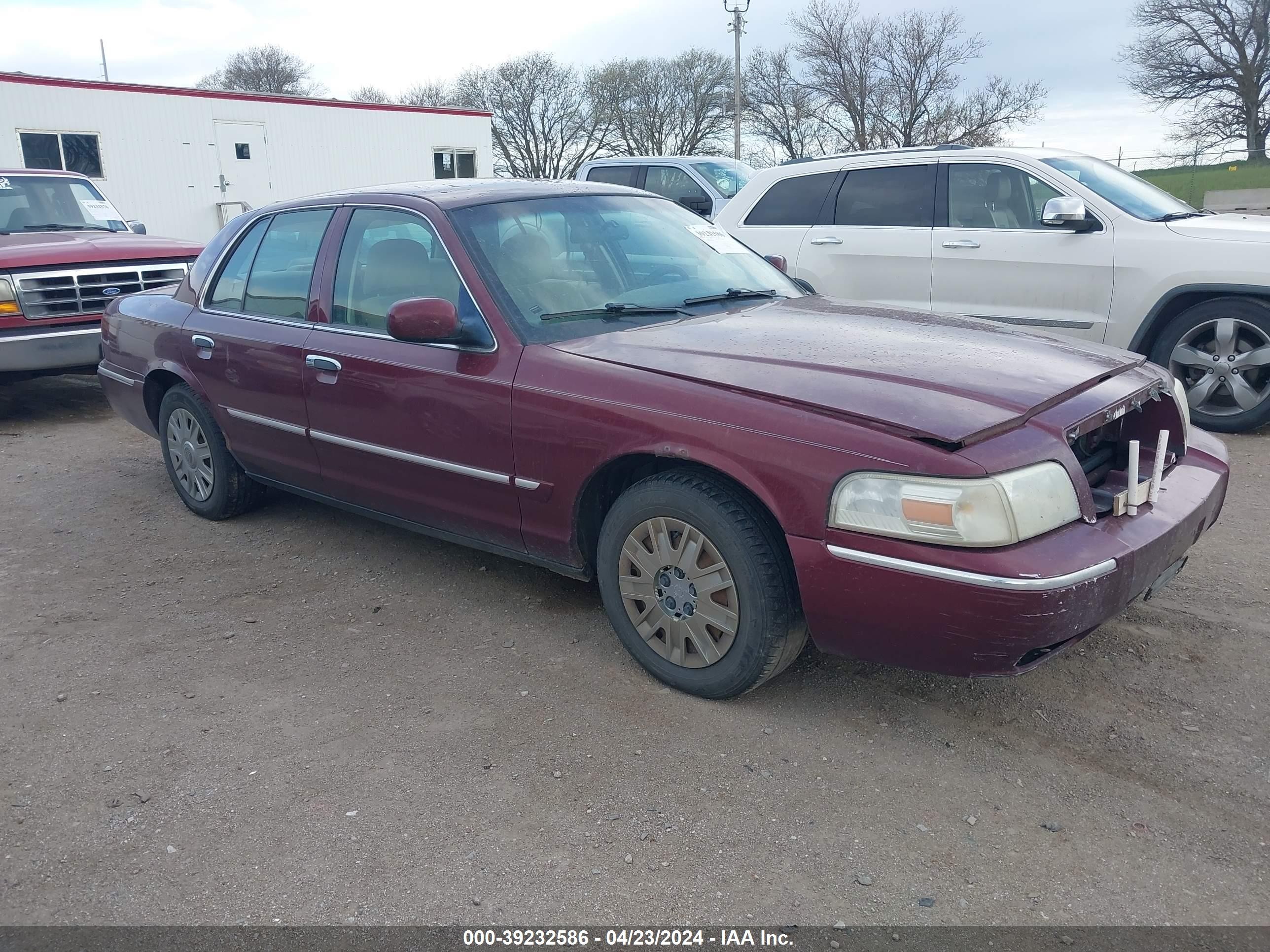 MERCURY GRAND MARQUIS 2007 2mefm74v27x619190