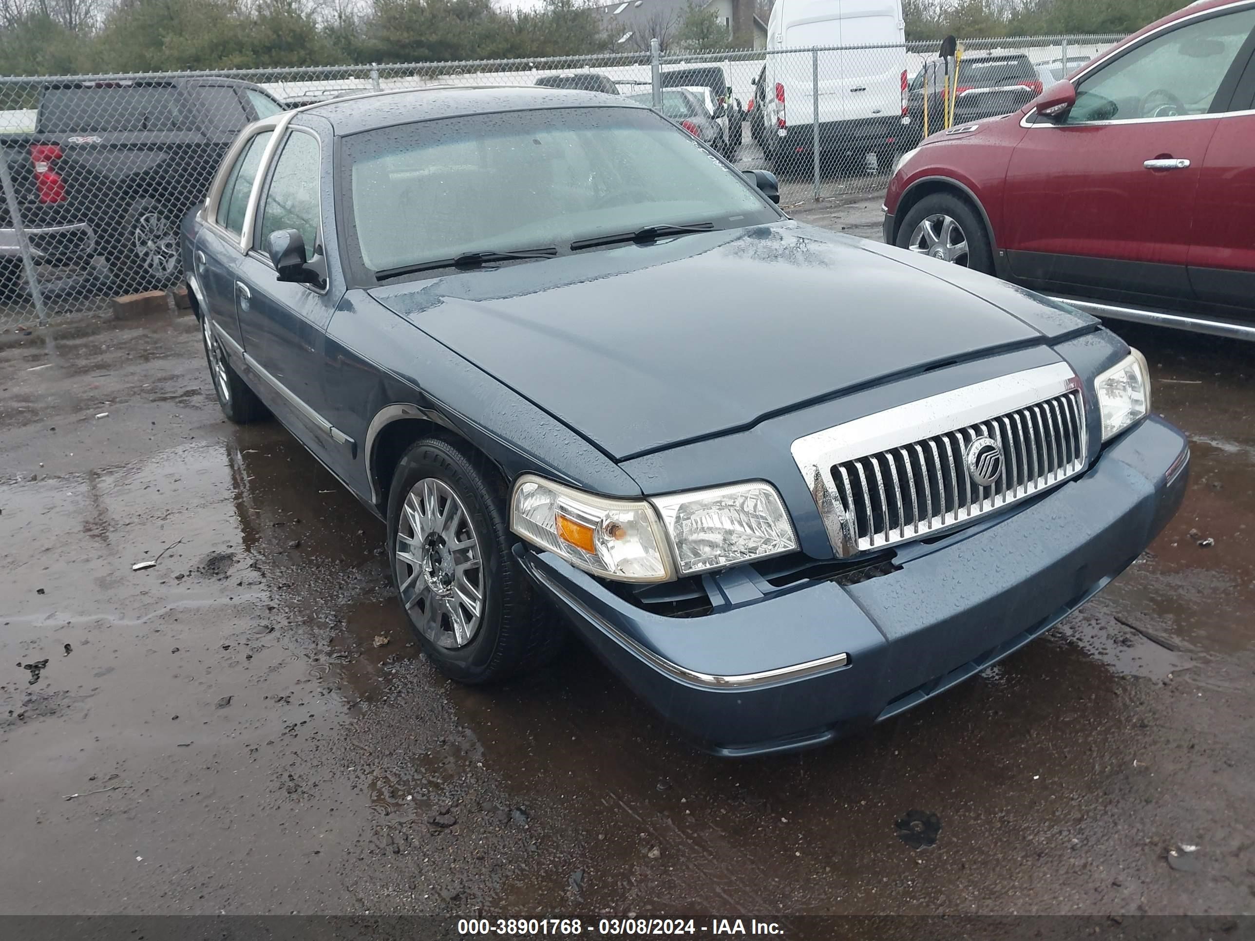 MERCURY GRAND MARQUIS 2008 2mefm74v28x602956