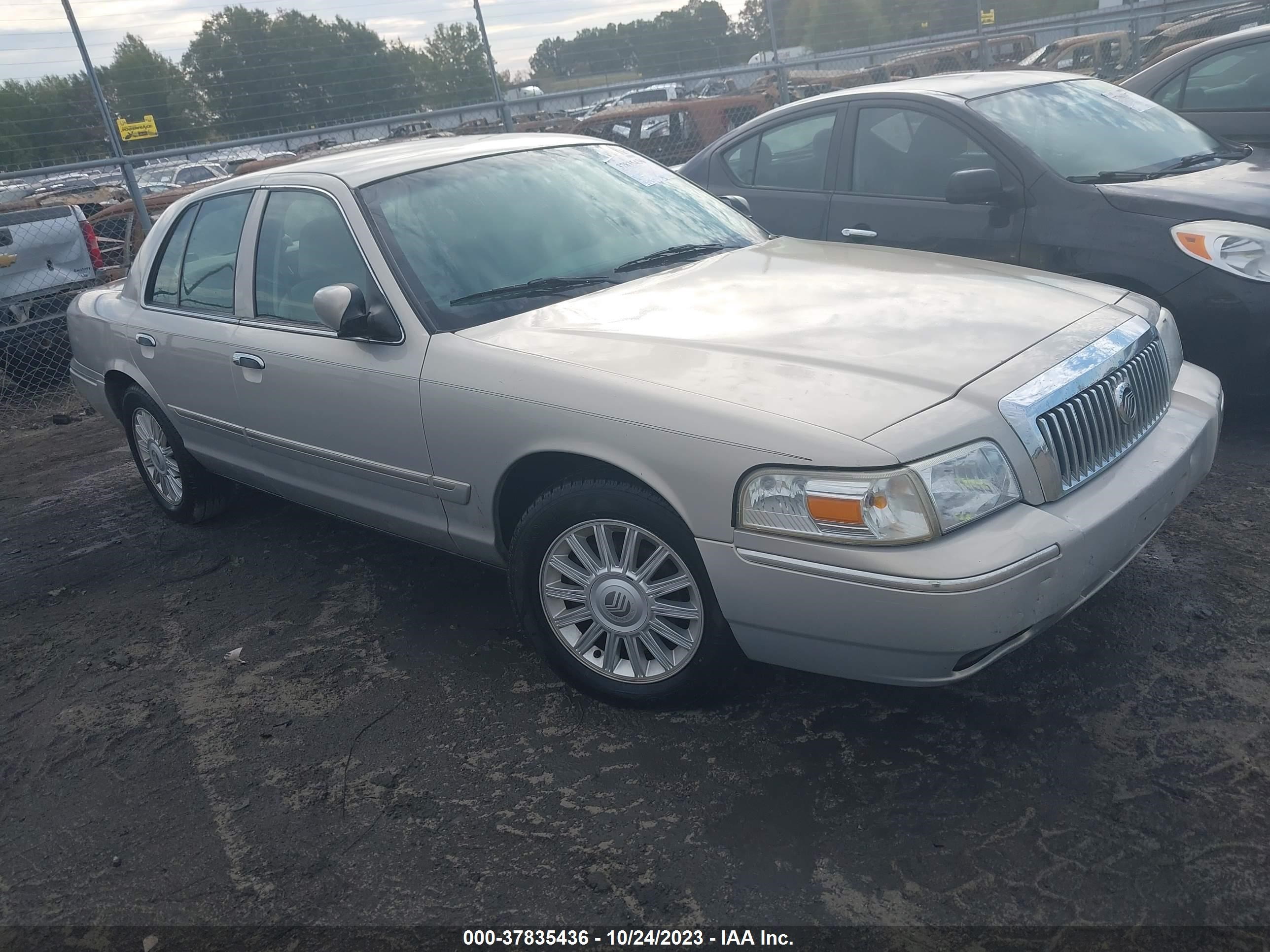 MERCURY GRAND MARQUIS 2008 2mefm74v48x601484