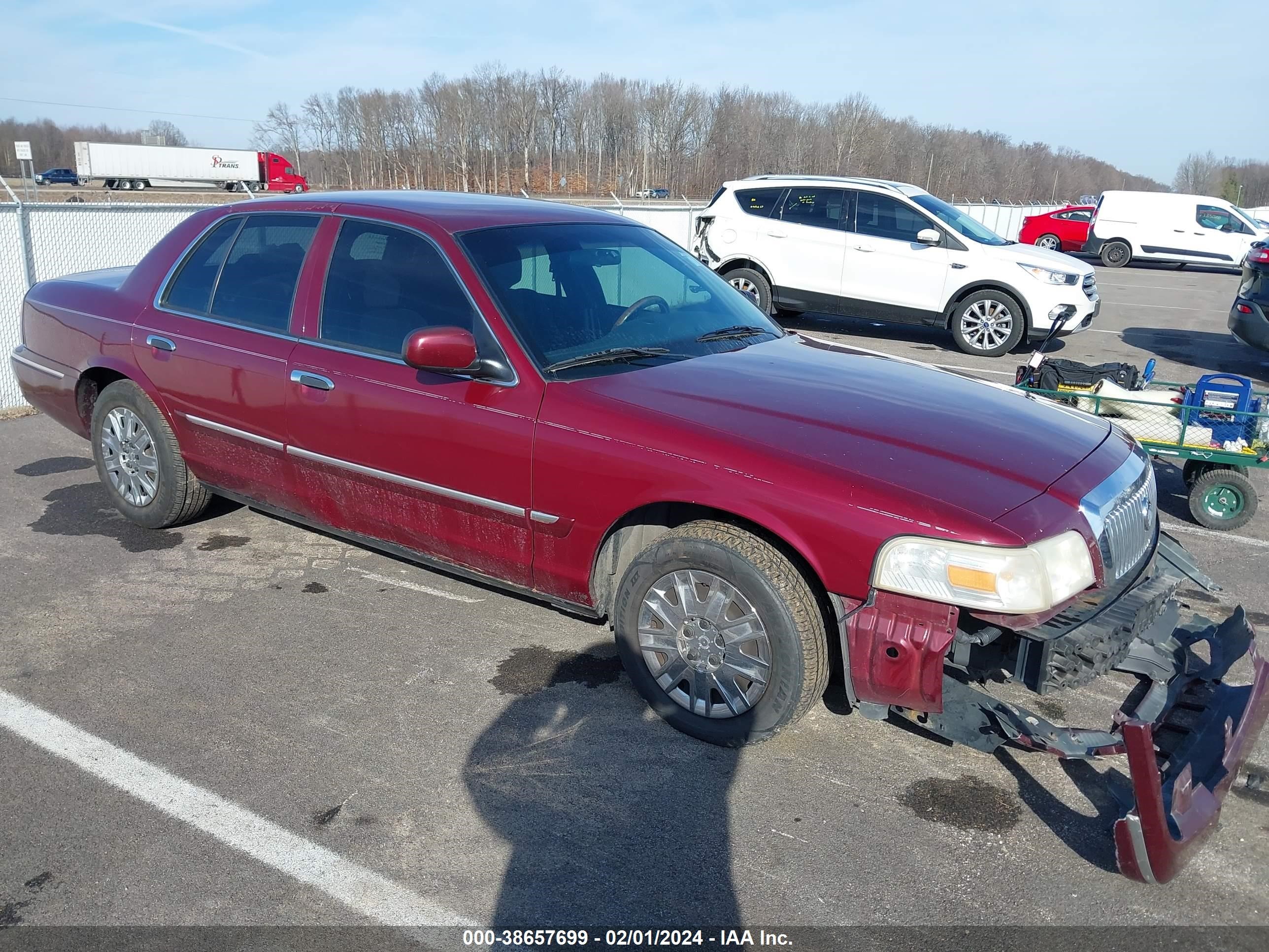 MERCURY GRAND MARQUIS 2008 2mefm74v48x603932