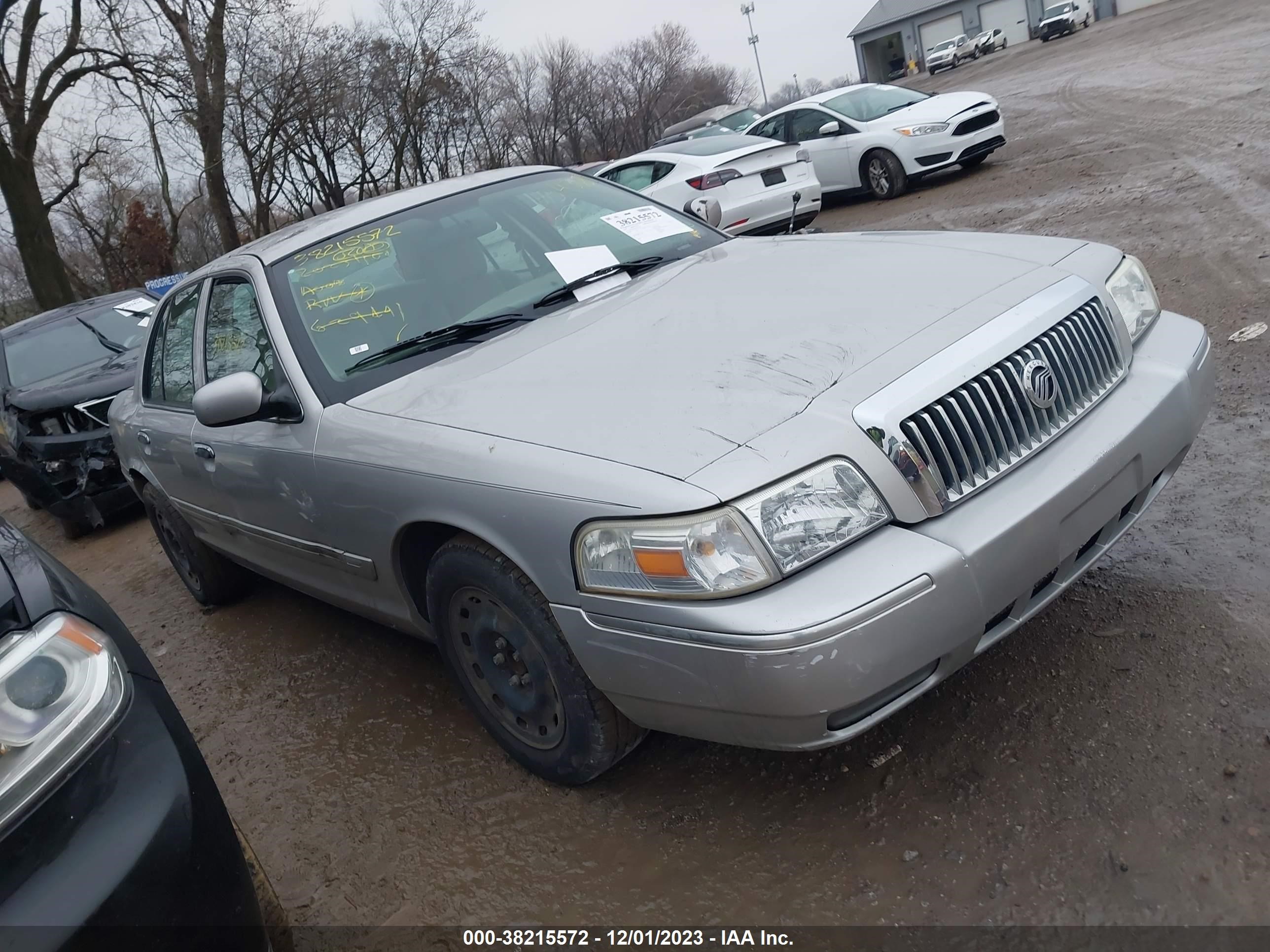 MERCURY GRAND MARQUIS 2008 2mefm74v58x629441