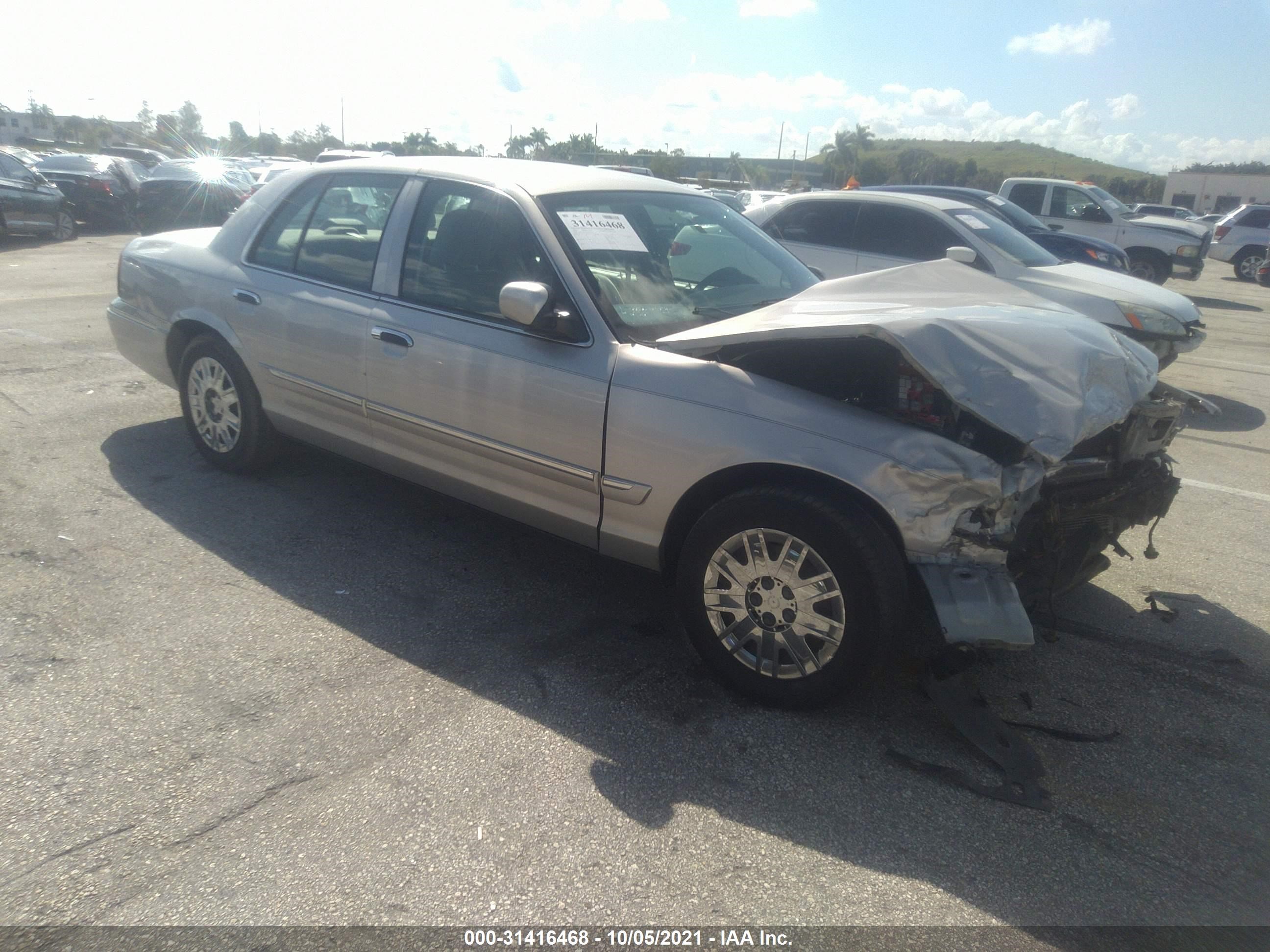 MERCURY GRAND MARQUIS 2008 2mefm74v68x602832