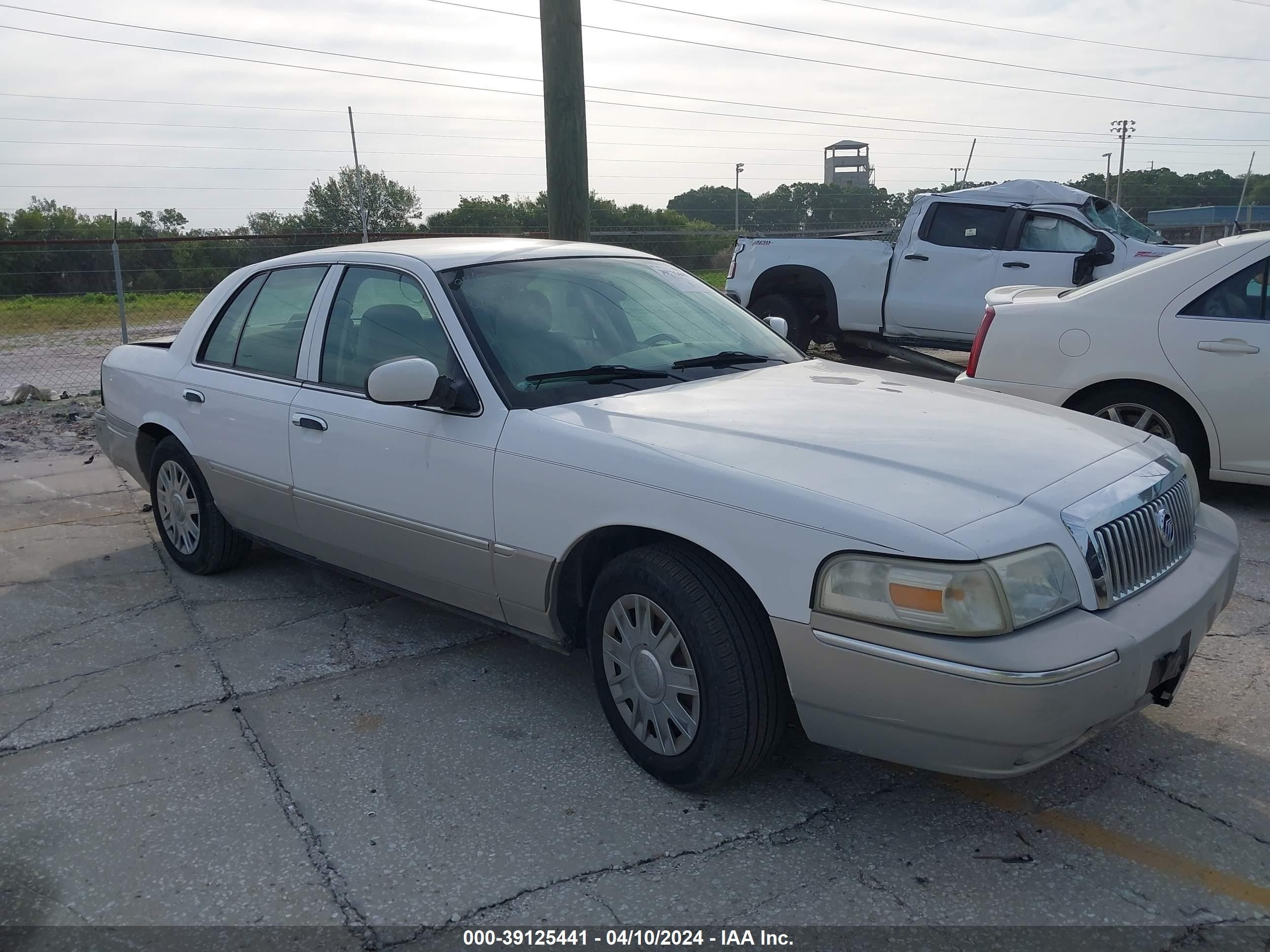 MERCURY GRAND MARQUIS 2008 2mefm74v98x603098