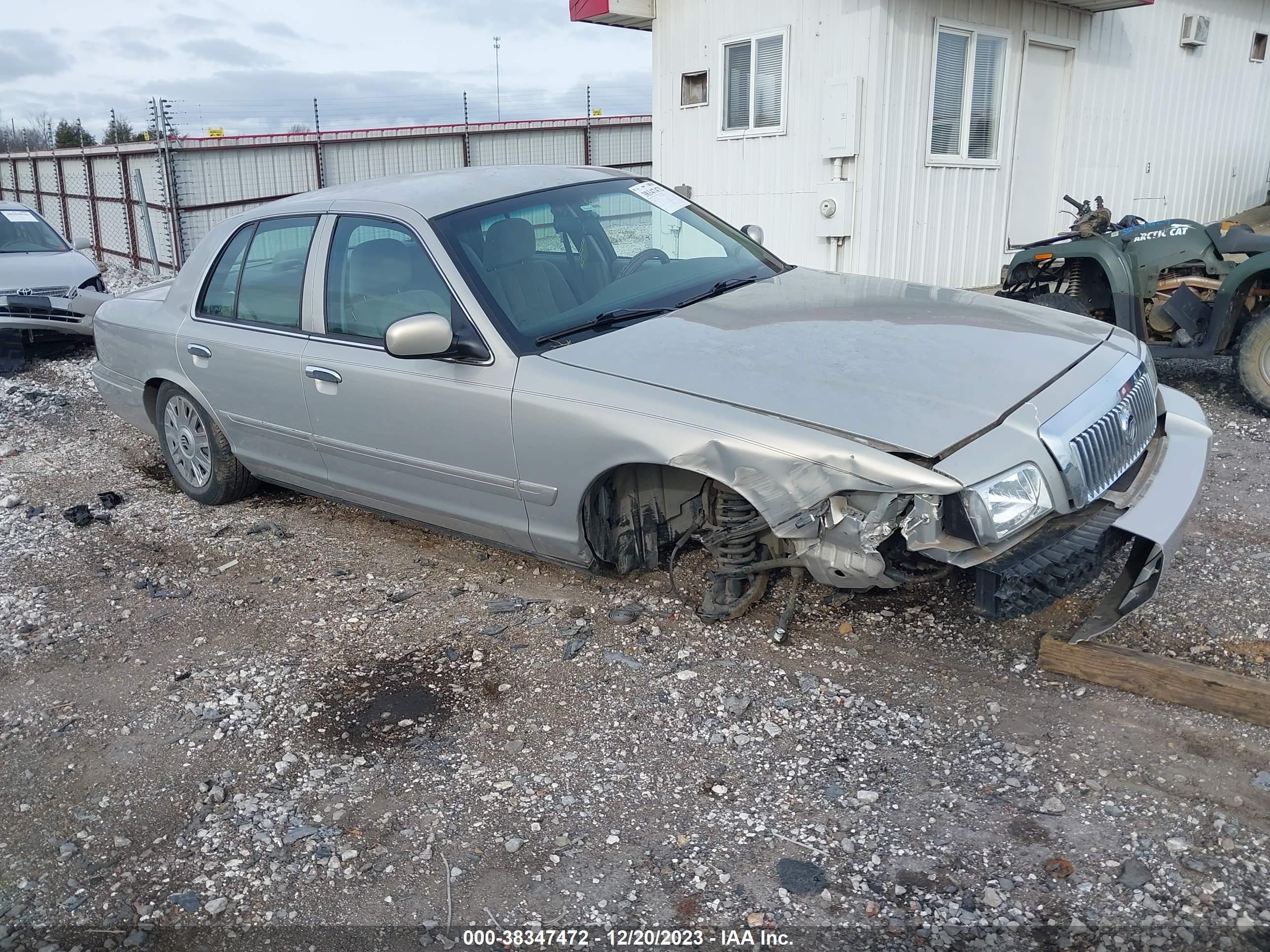 MERCURY GRAND MARQUIS 2008 2mefm74v98x605384