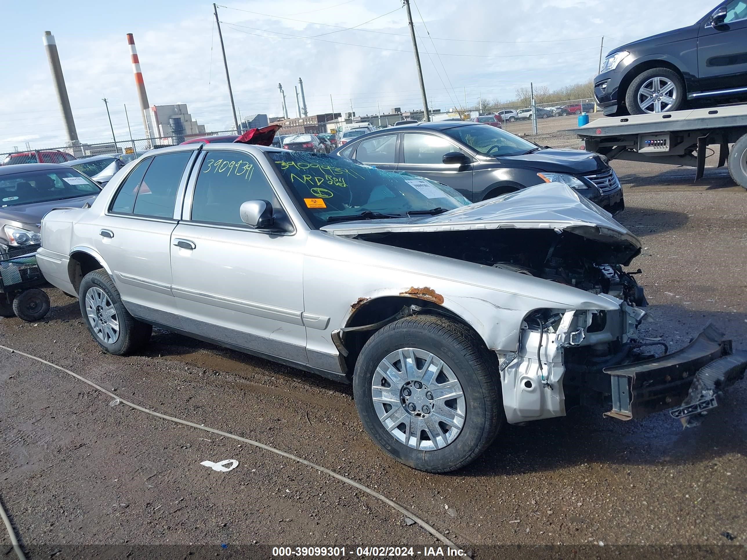 MERCURY GRAND MARQUIS 2007 2mefm74vx7x633130