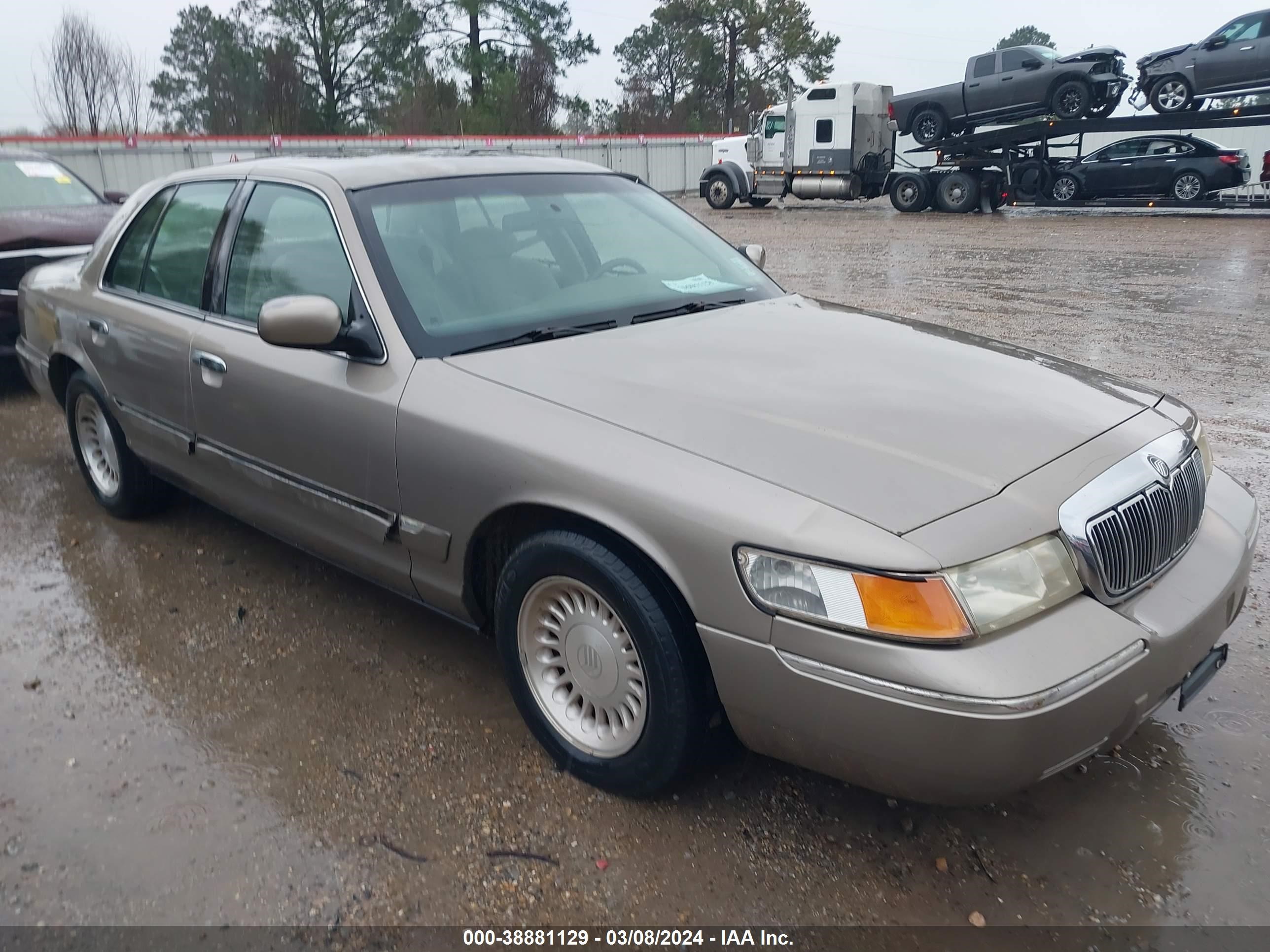 MERCURY GRAND MARQUIS 2001 2mefm74w11x620542