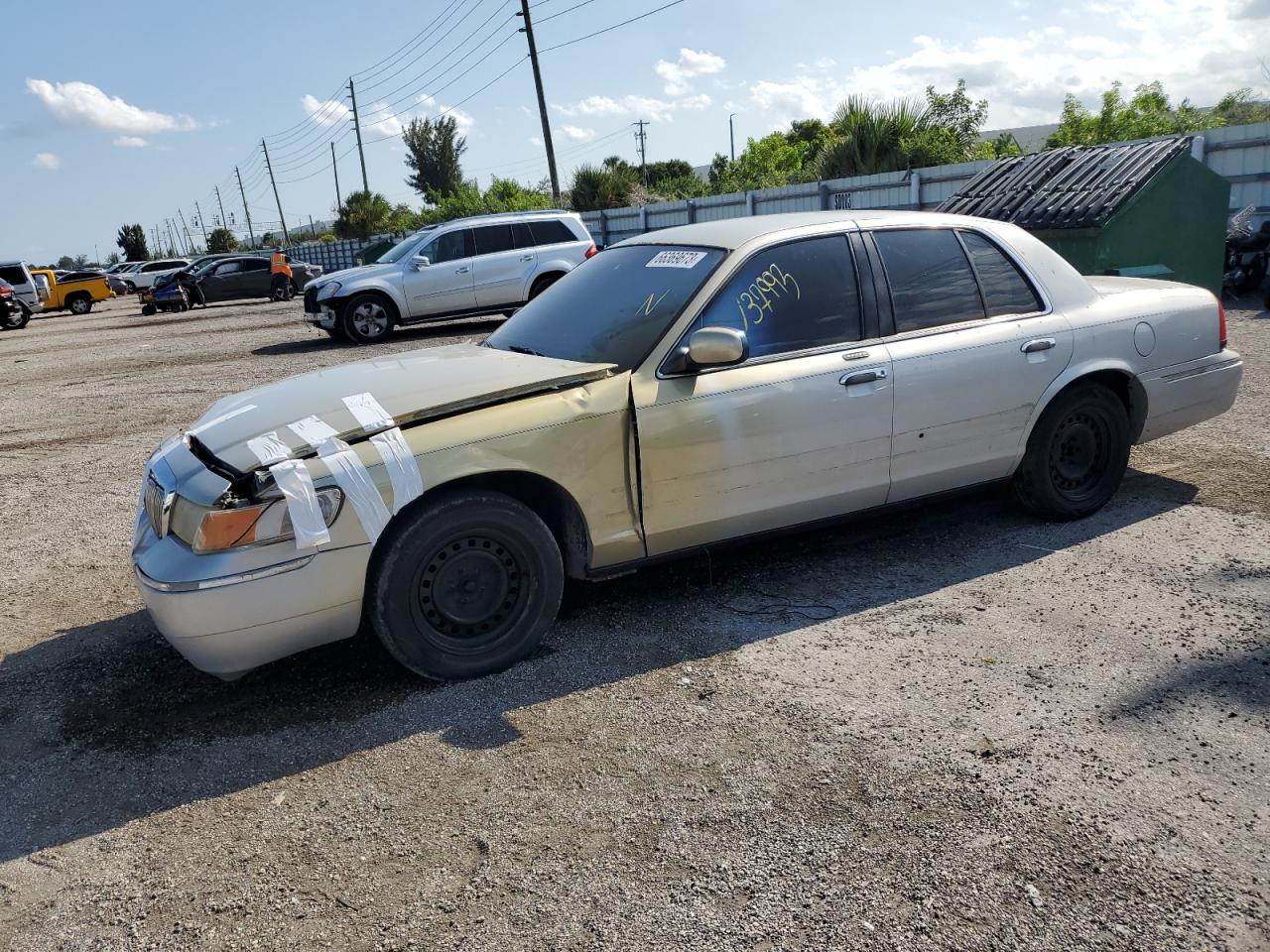 MERCURY GRAND MARQUIS 2002 2mefm74w22x618736