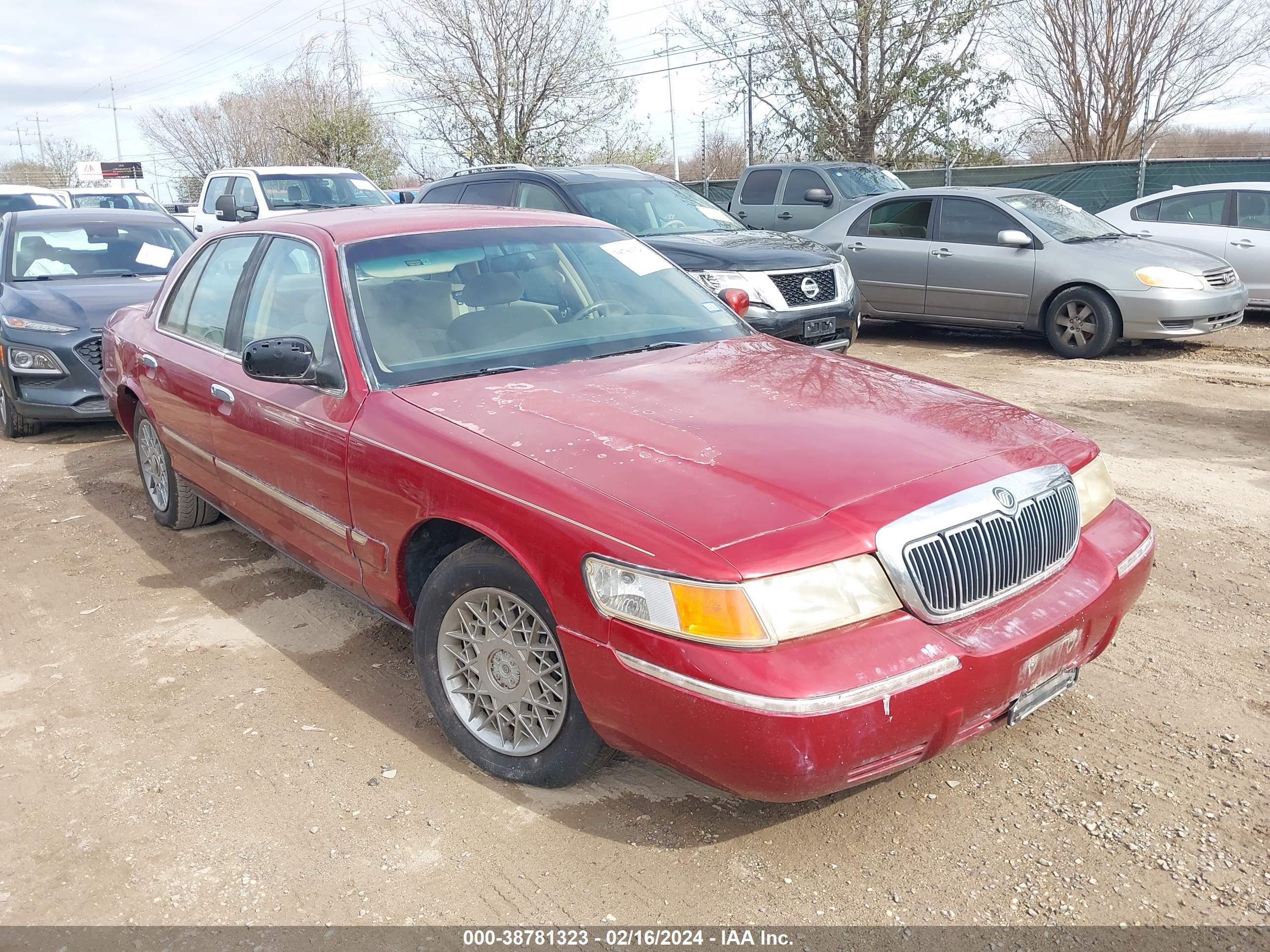 MERCURY GRAND MARQUIS 1998 2mefm74w2wx613008