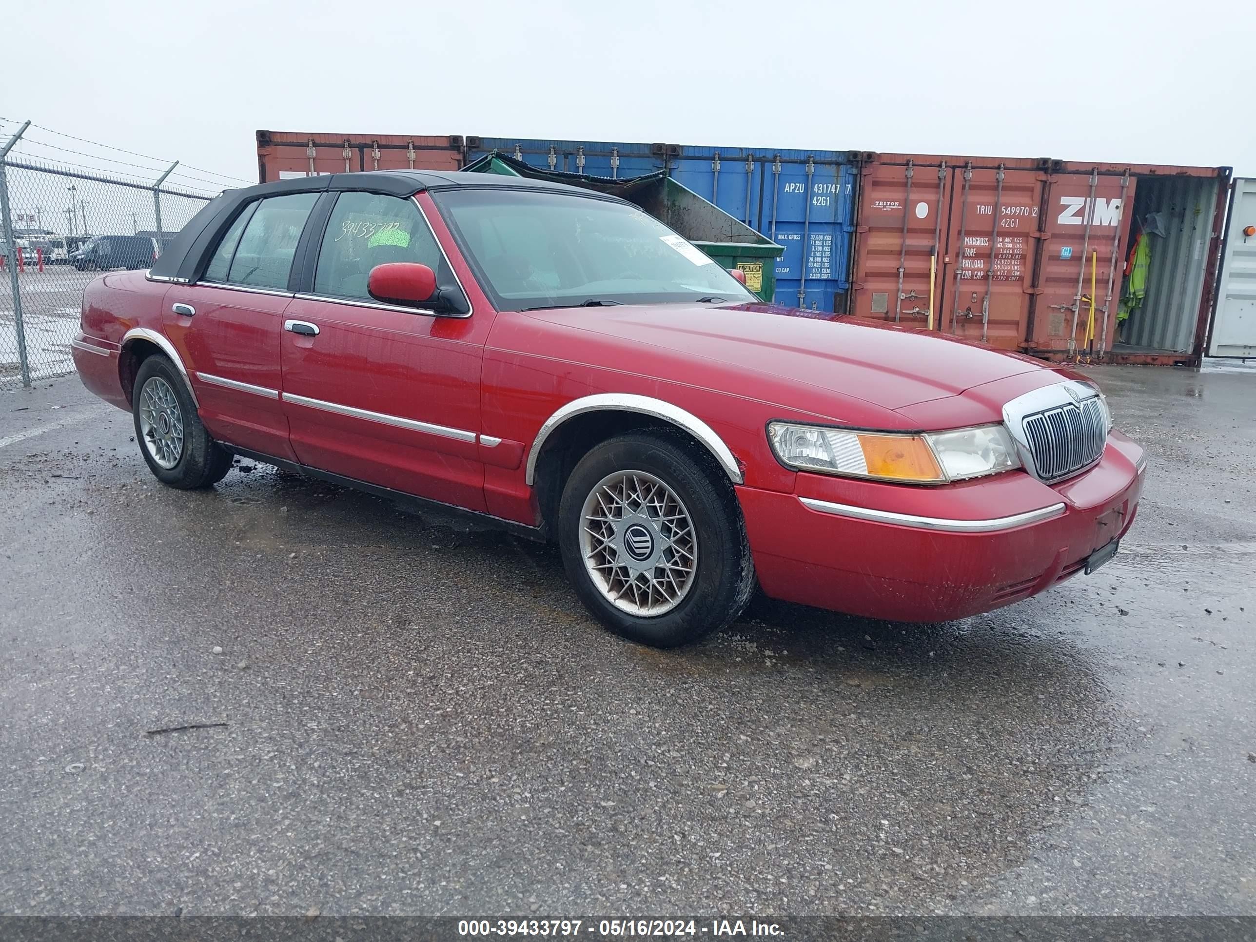 MERCURY GRAND MARQUIS 2000 2mefm74w2yx702581