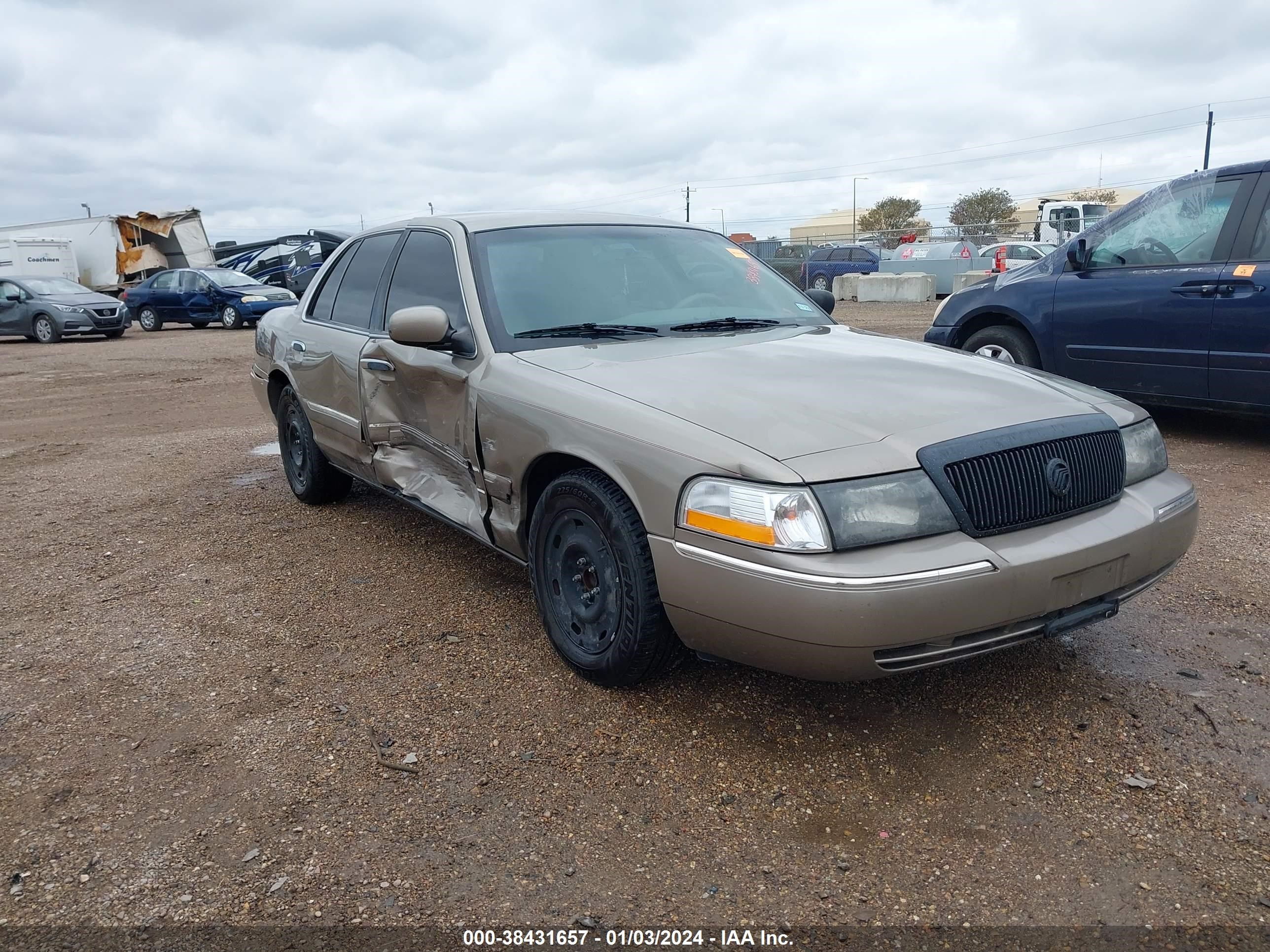 MERCURY GRAND MARQUIS 2003 2mefm74w33x603549