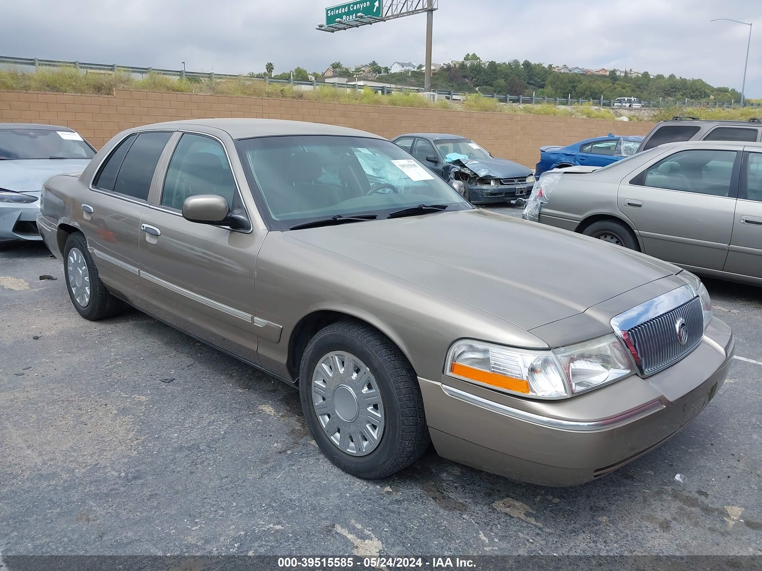 MERCURY GRAND MARQUIS 2003 2mefm74w33x681992