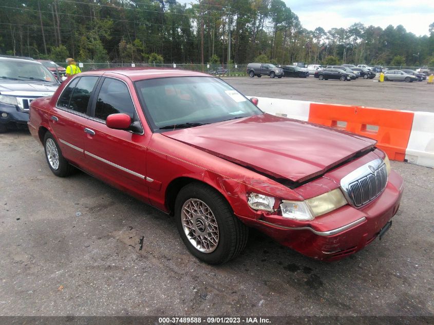 MERCURY GRAND MARQUIS 2001 2mefm74w41x634063