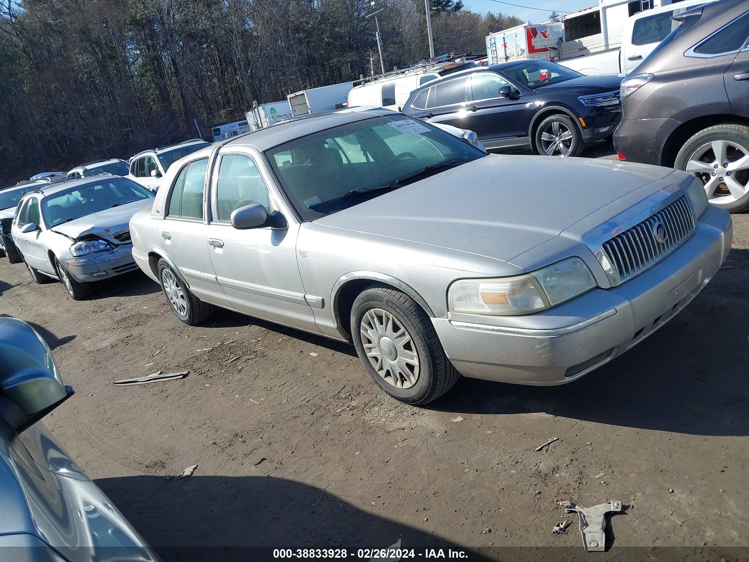 MERCURY GRAND MARQUIS 2007 2mefm74w47x615652