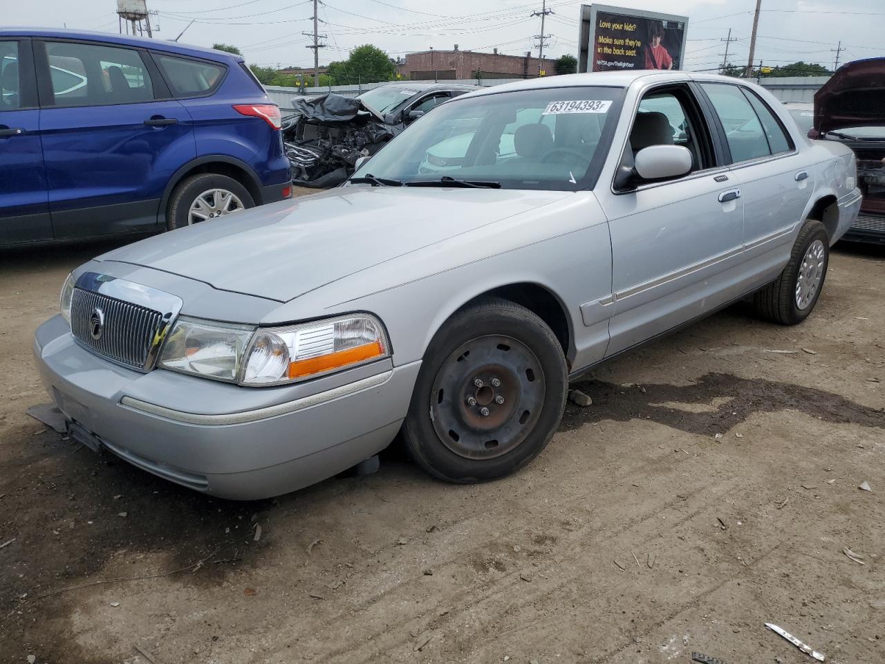 MERCURY GRAND MARQUIS 2003 2mefm74w53x652221