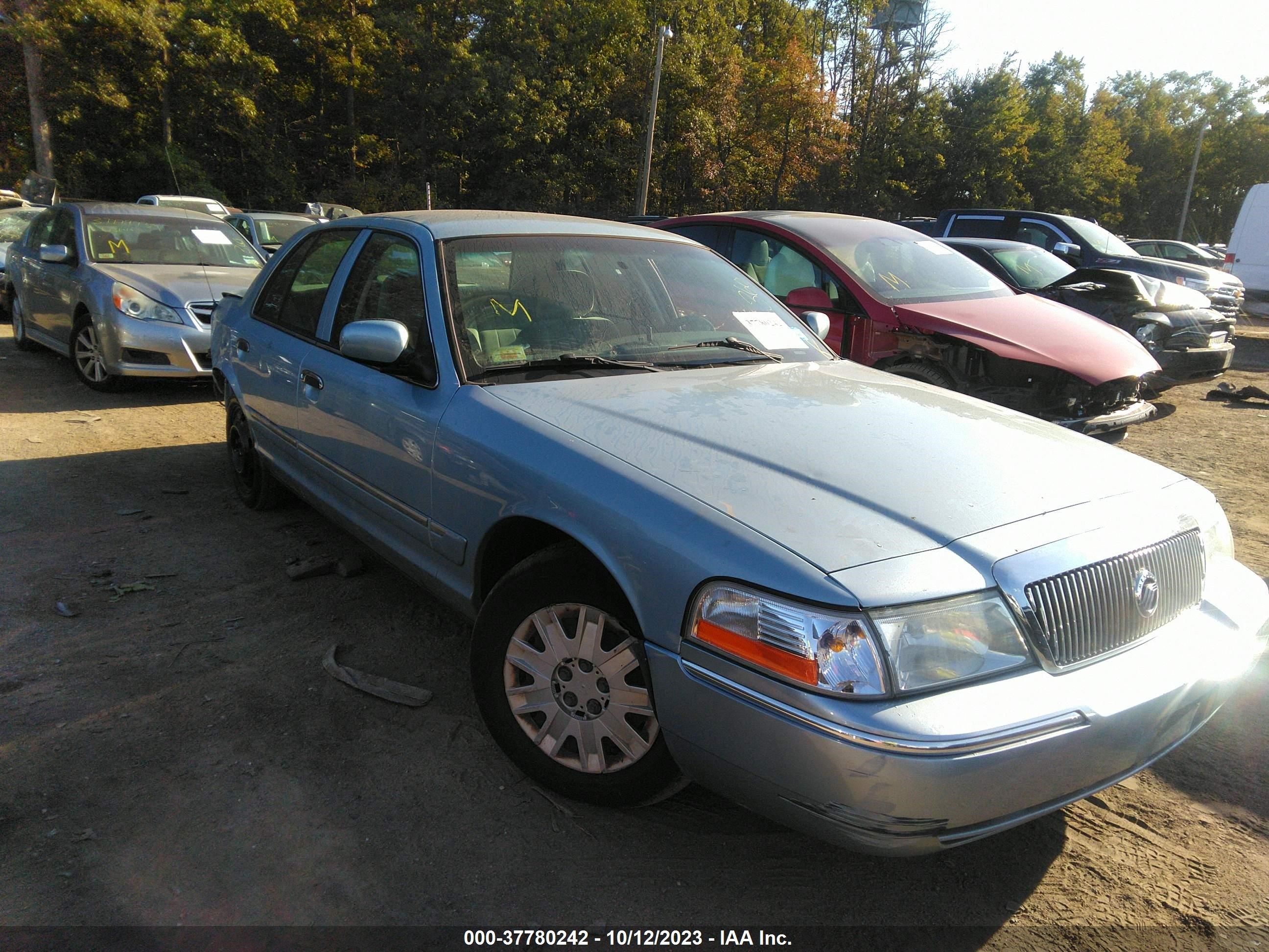 MERCURY GRAND MARQUIS 2005 2mefm74w95x672863