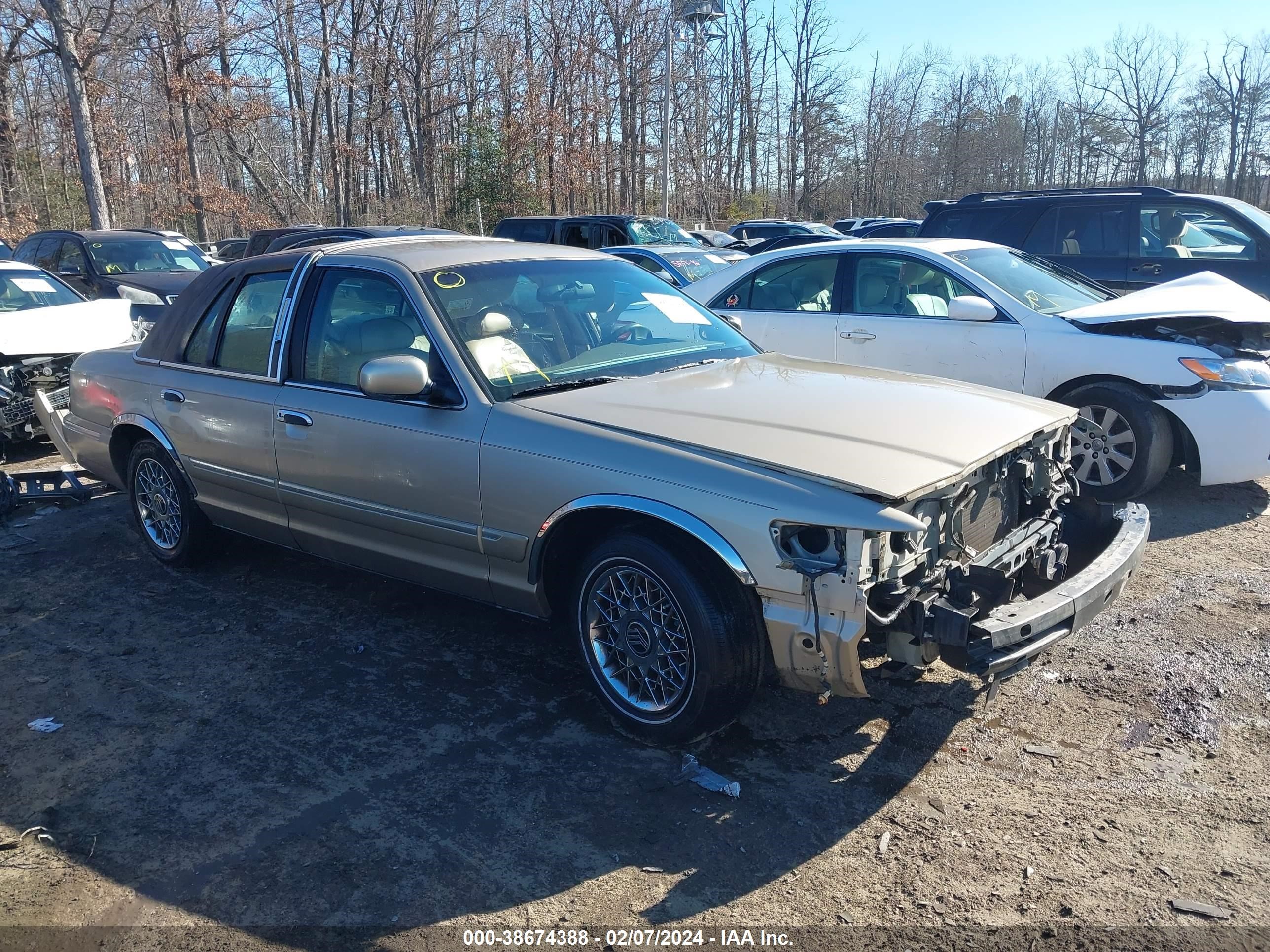 MERCURY GRAND MARQUIS 2000 2mefm74w9yx602414