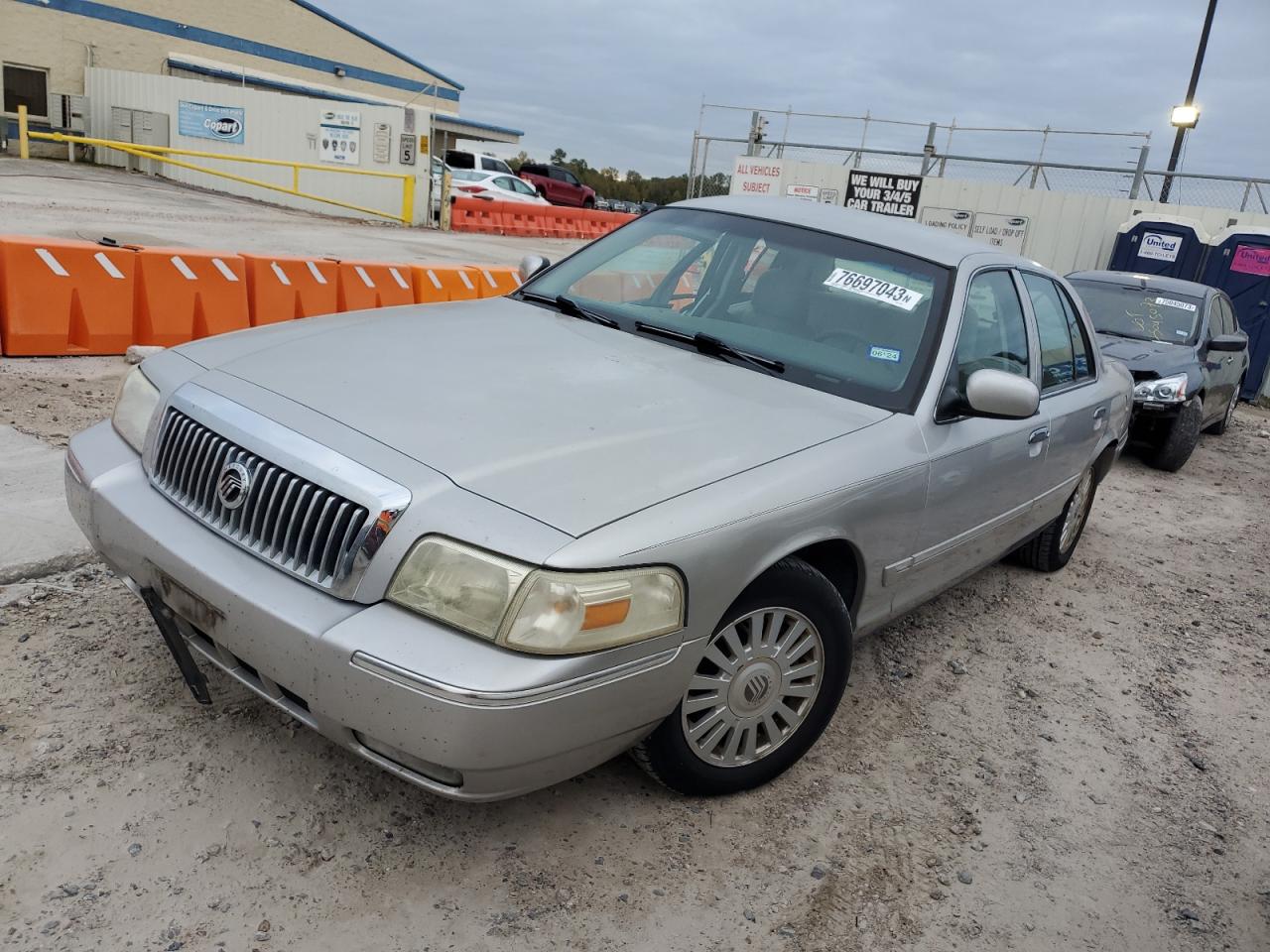 MERCURY GRAND MARQUIS 2007 2mefm75v07x610843