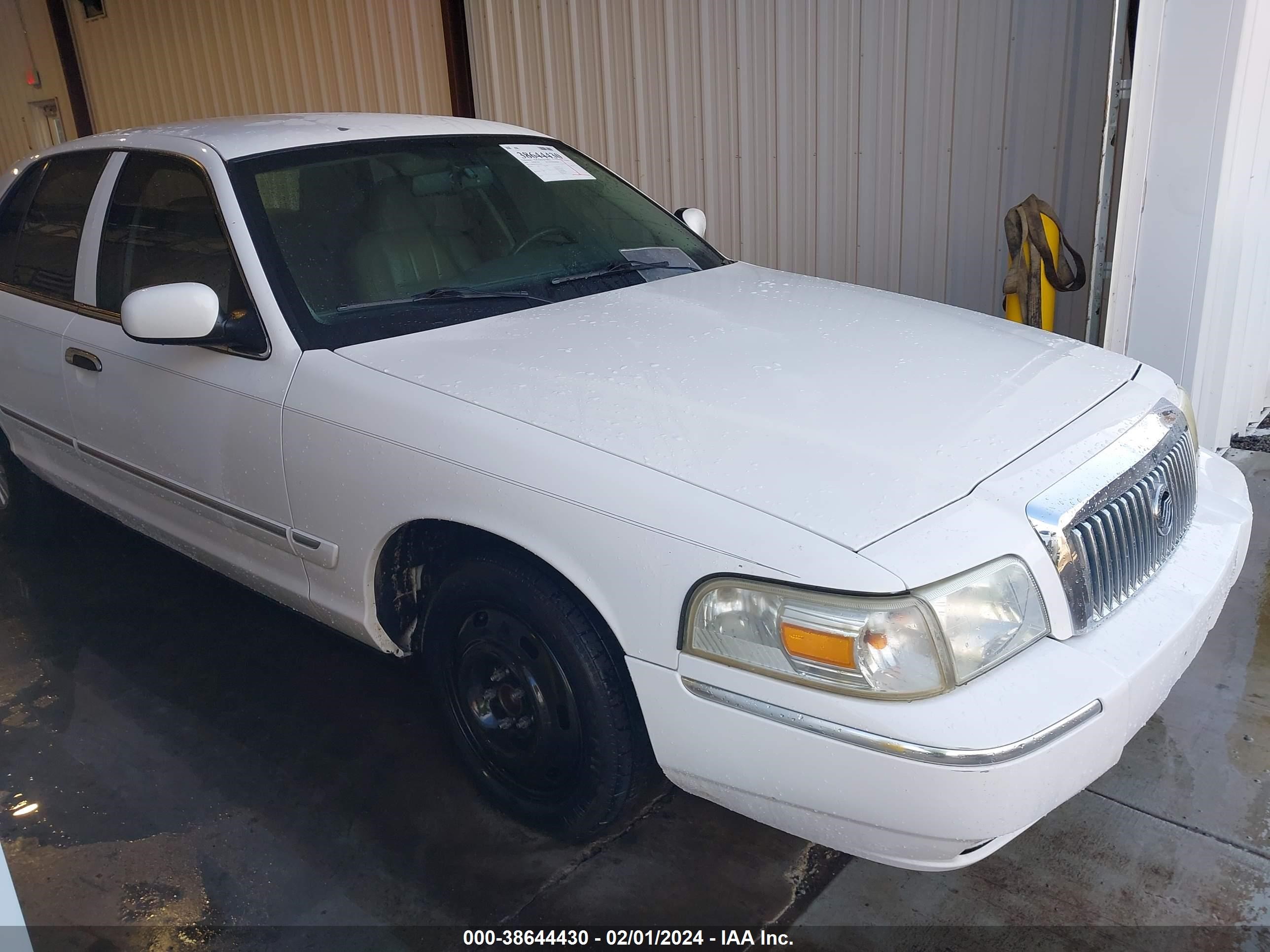 MERCURY GRAND MARQUIS 2008 2mefm75v48x605677