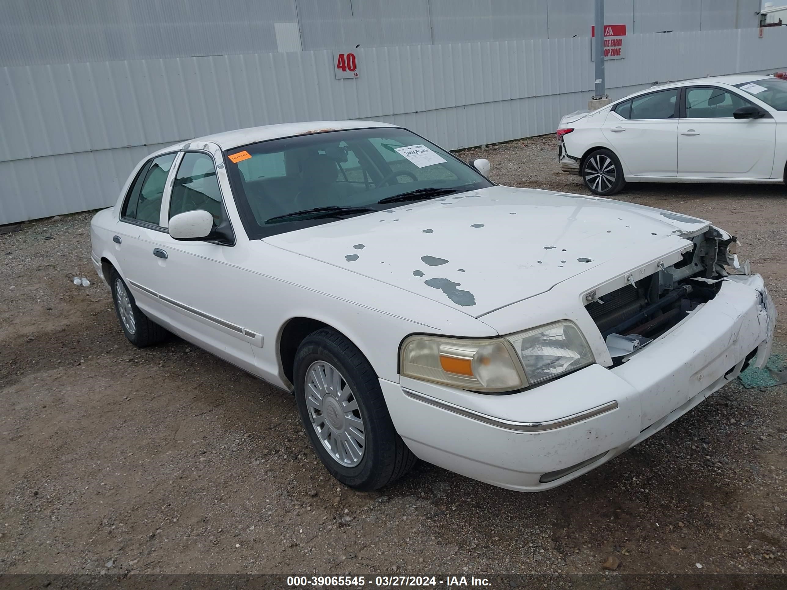 MERCURY GRAND MARQUIS 2008 2mefm75v48x616100