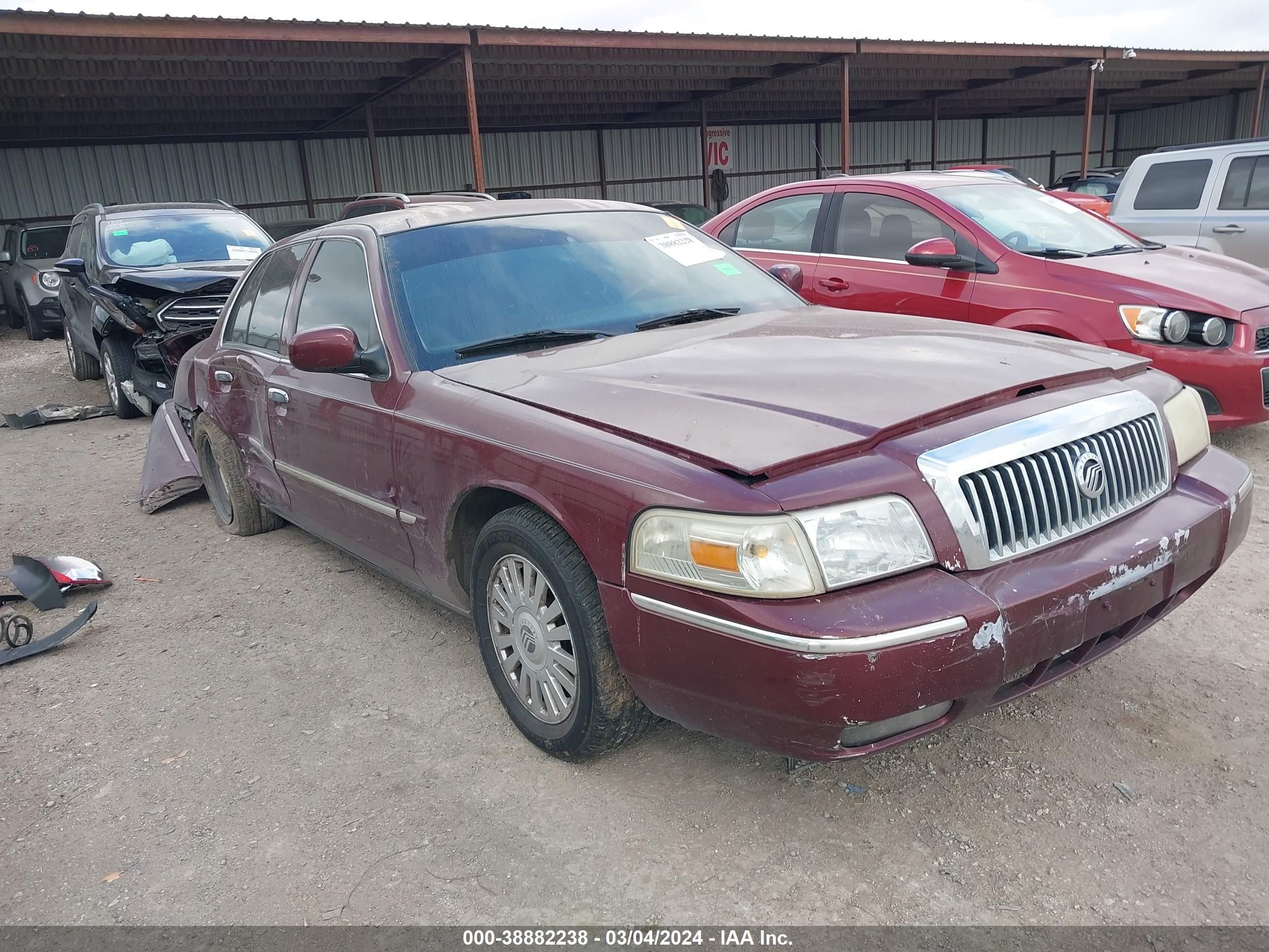 MERCURY GRAND MARQUIS 2008 2mefm75v68x620164