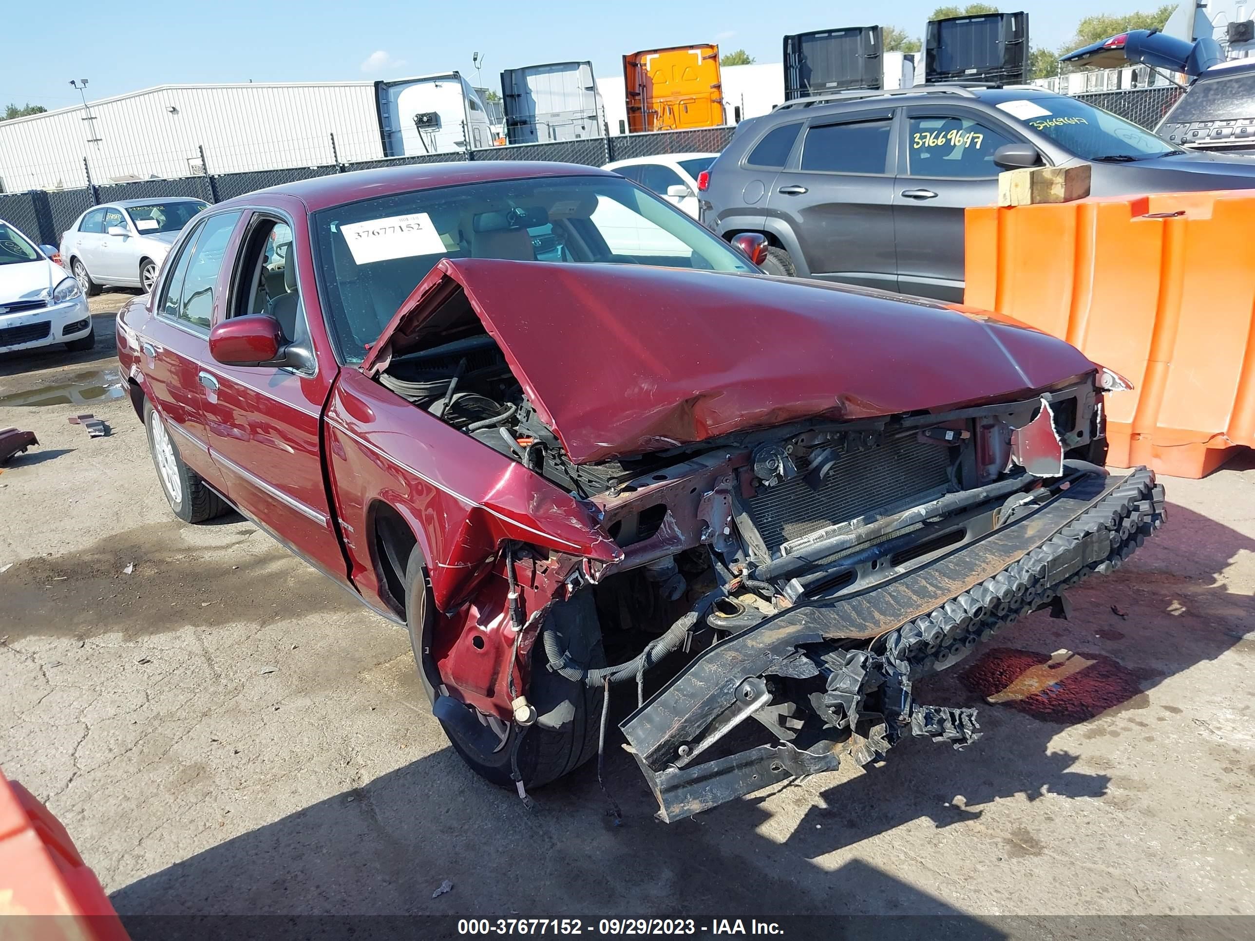 MERCURY GRAND MARQUIS 2007 2mefm75v77x624481