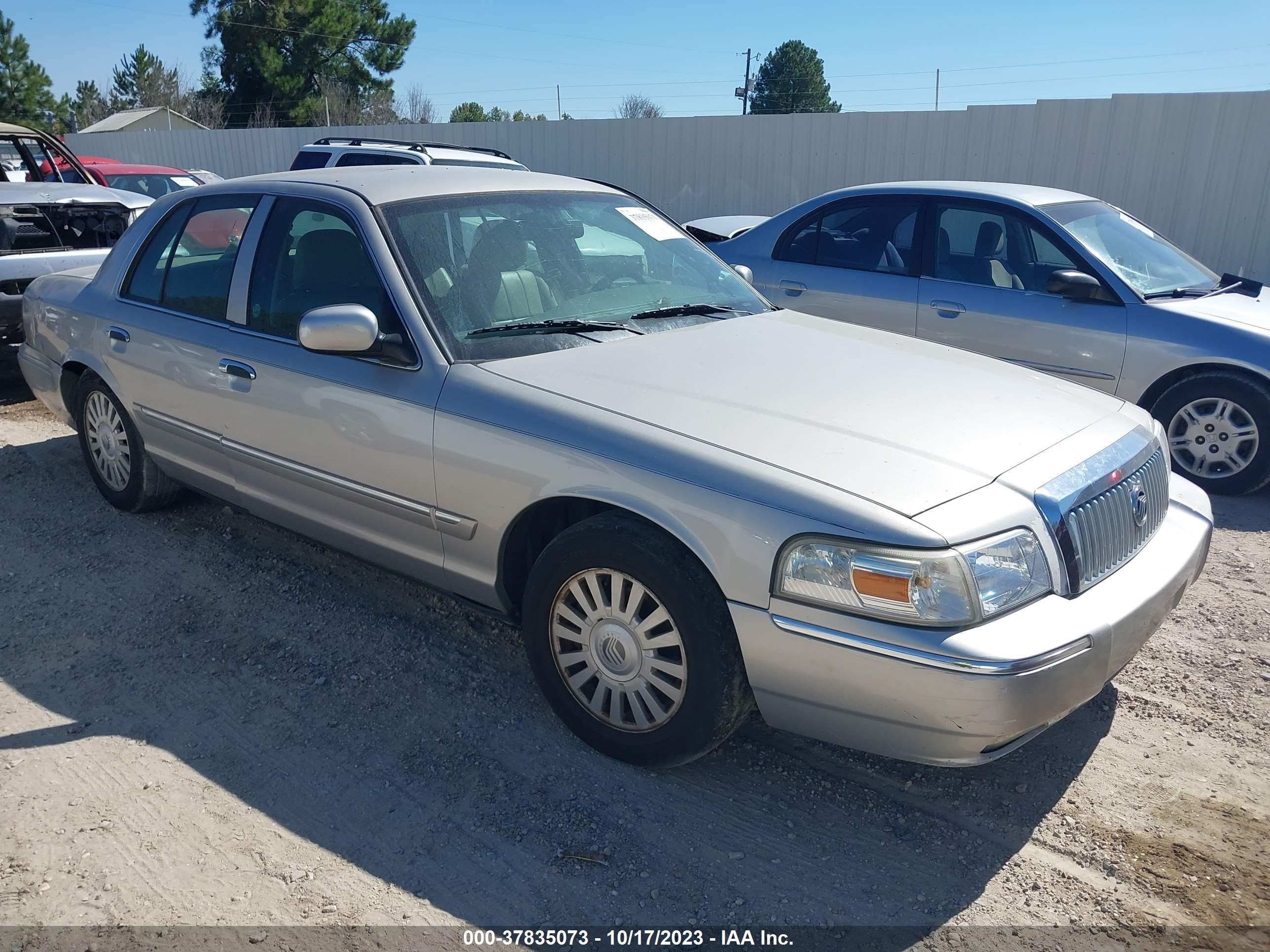 MERCURY GRAND MARQUIS 2008 2mefm75v78x614633