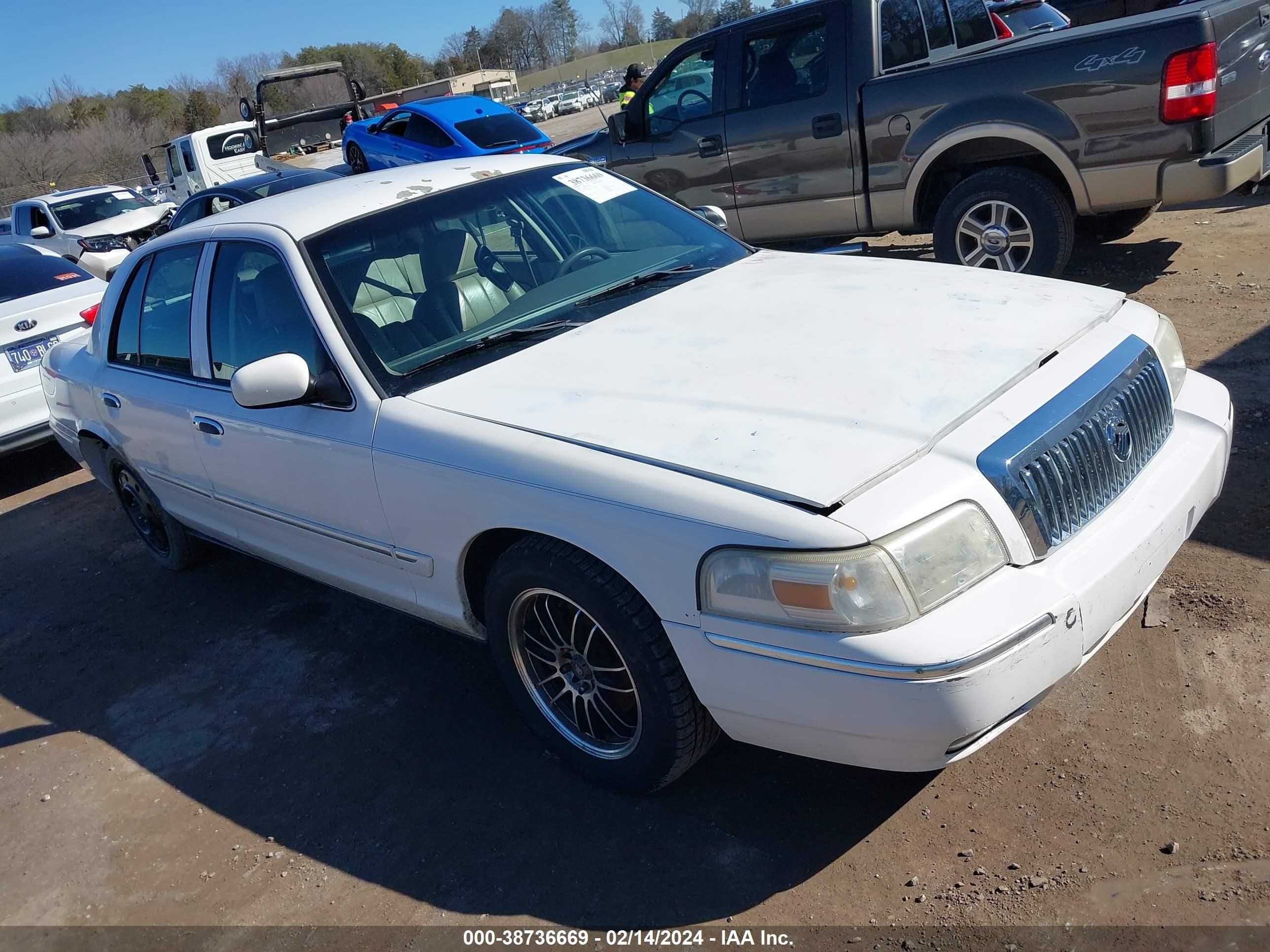 MERCURY GRAND MARQUIS 2008 2mefm75v78x637913