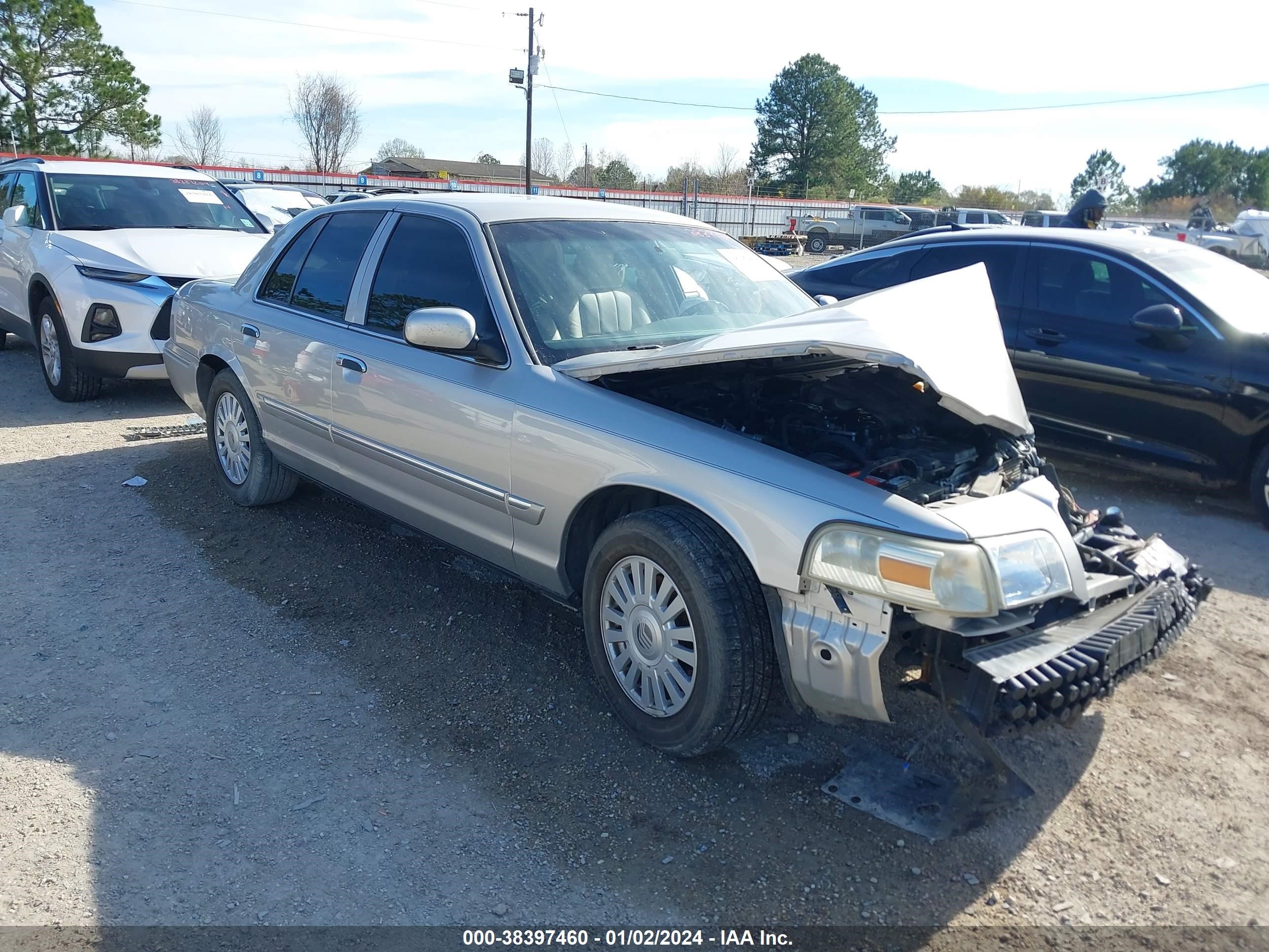 MERCURY GRAND MARQUIS 2008 2mefm75v88x625088