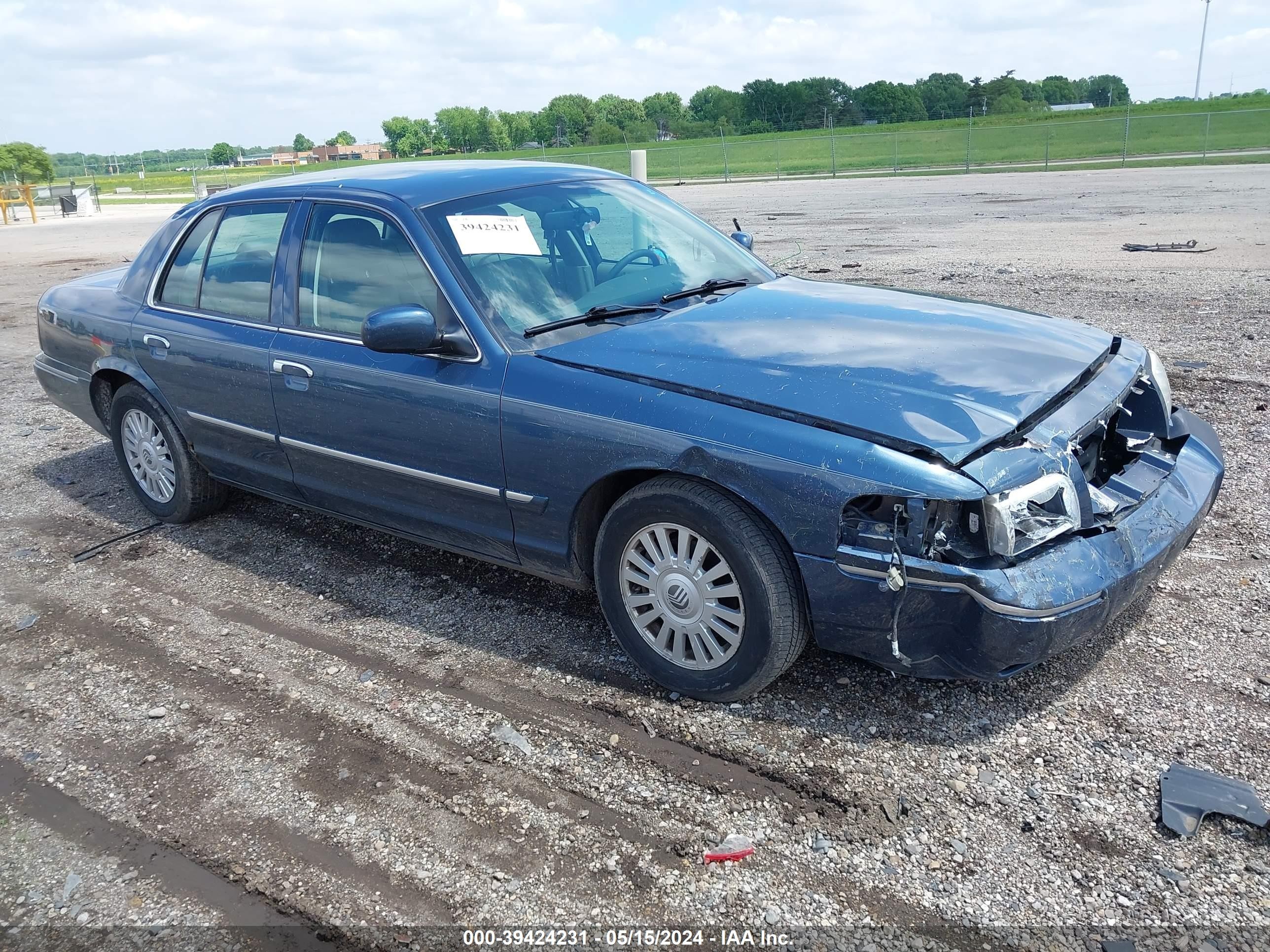 MERCURY GRAND MARQUIS 2007 2mefm75v97x629682