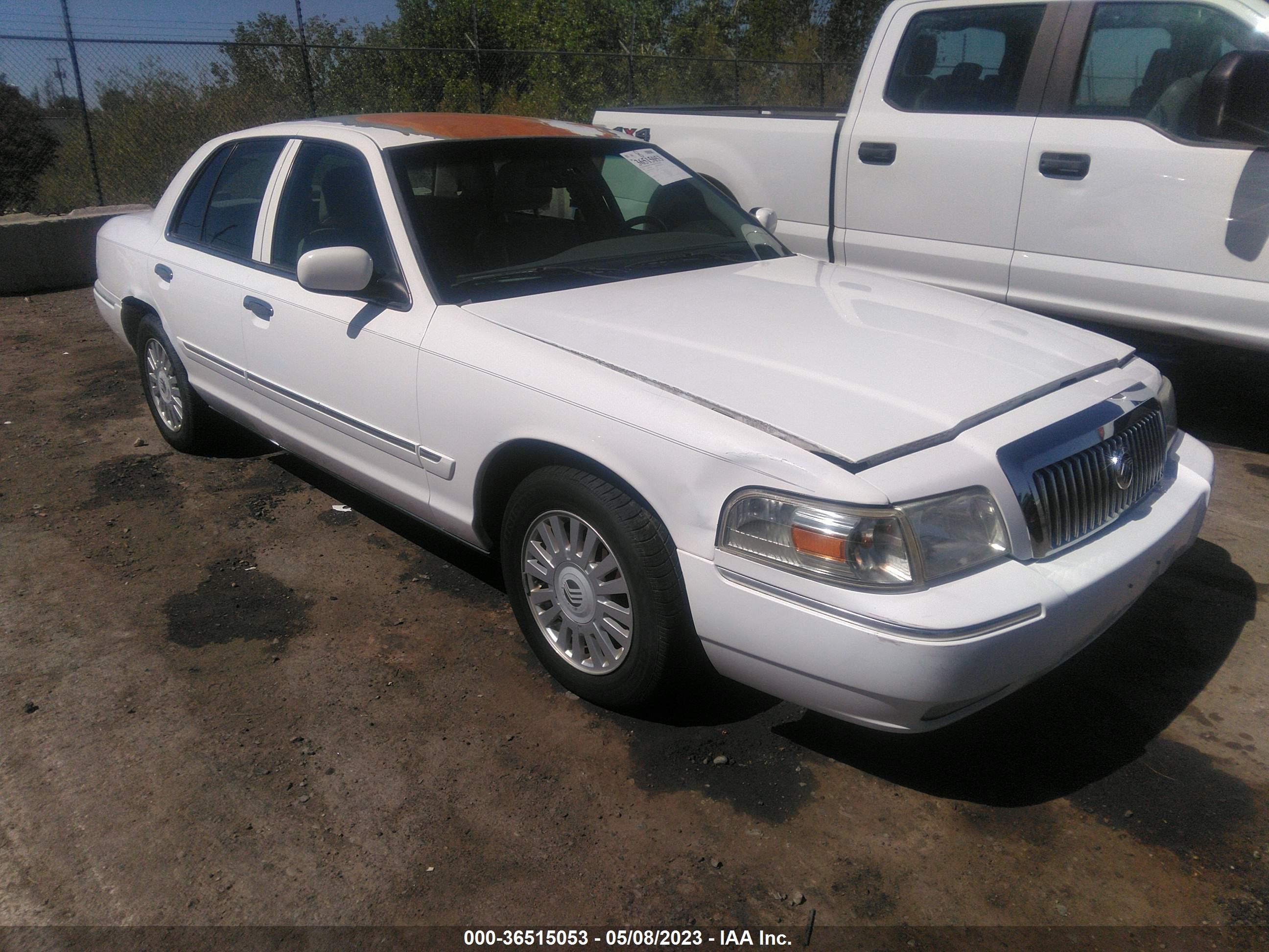 MERCURY GRAND MARQUIS 2008 2mefm75v98x617601