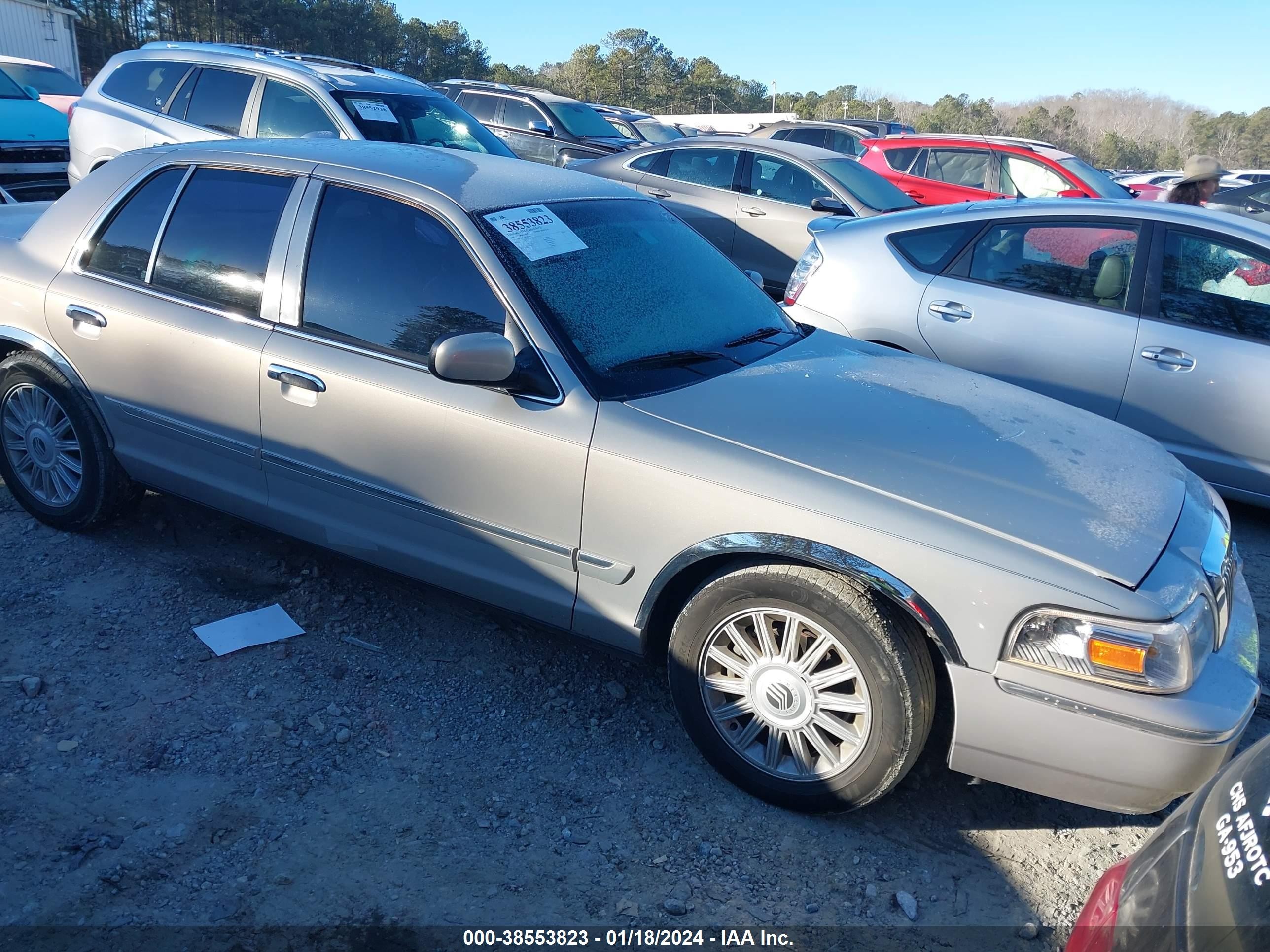 MERCURY GRAND MARQUIS 2008 2mefm75vx8x655158