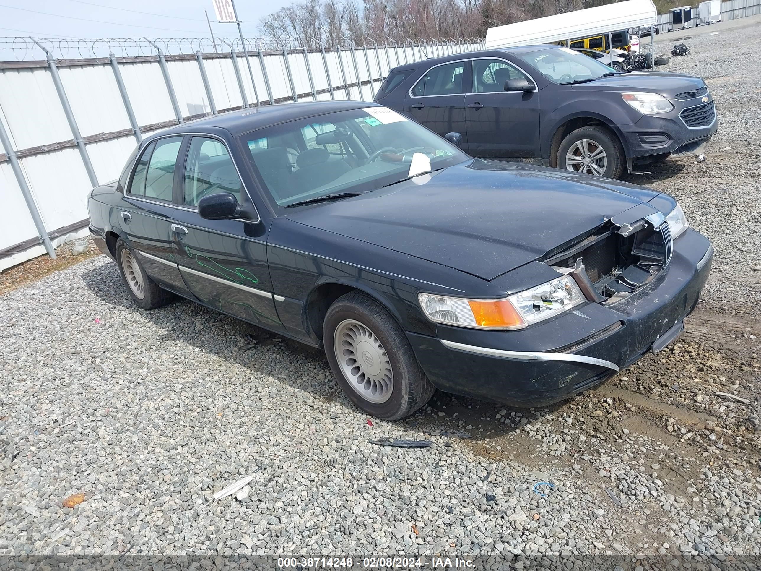 MERCURY GRAND MARQUIS 2001 2mefm75w01x666748