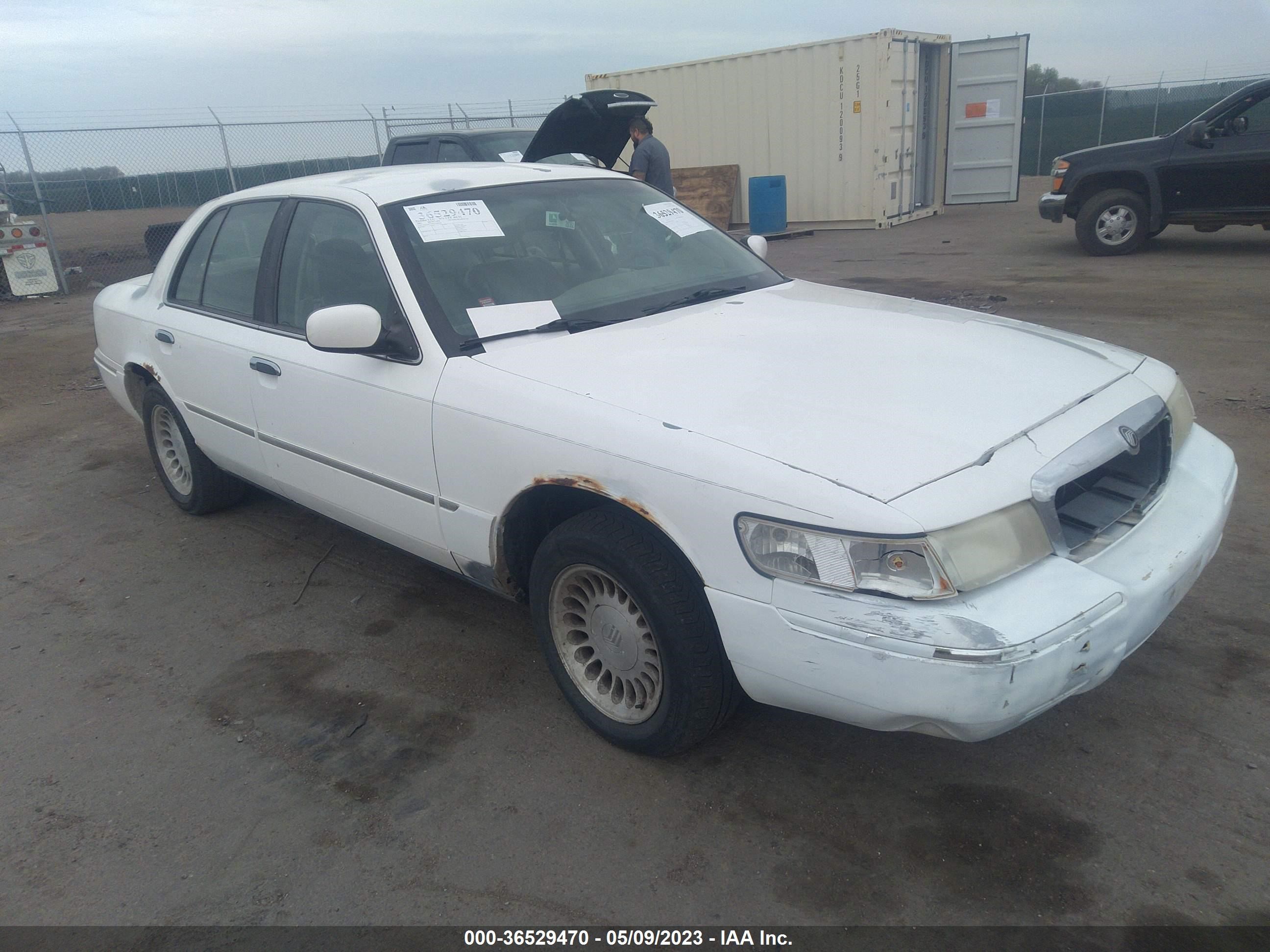 MERCURY GRAND MARQUIS 2001 2mefm75w01x704740