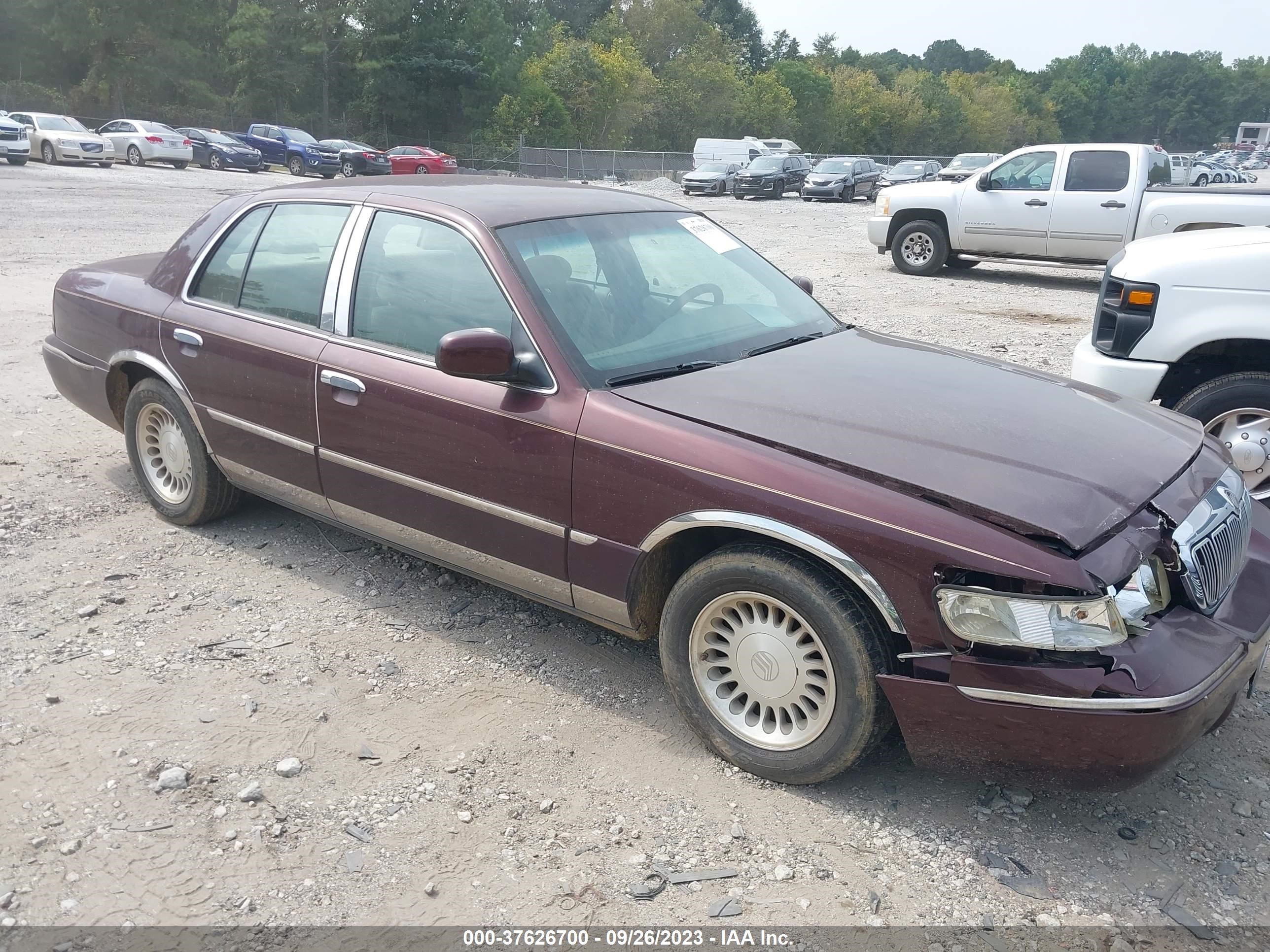 MERCURY GRAND MARQUIS 2001 2mefm75w01x711753