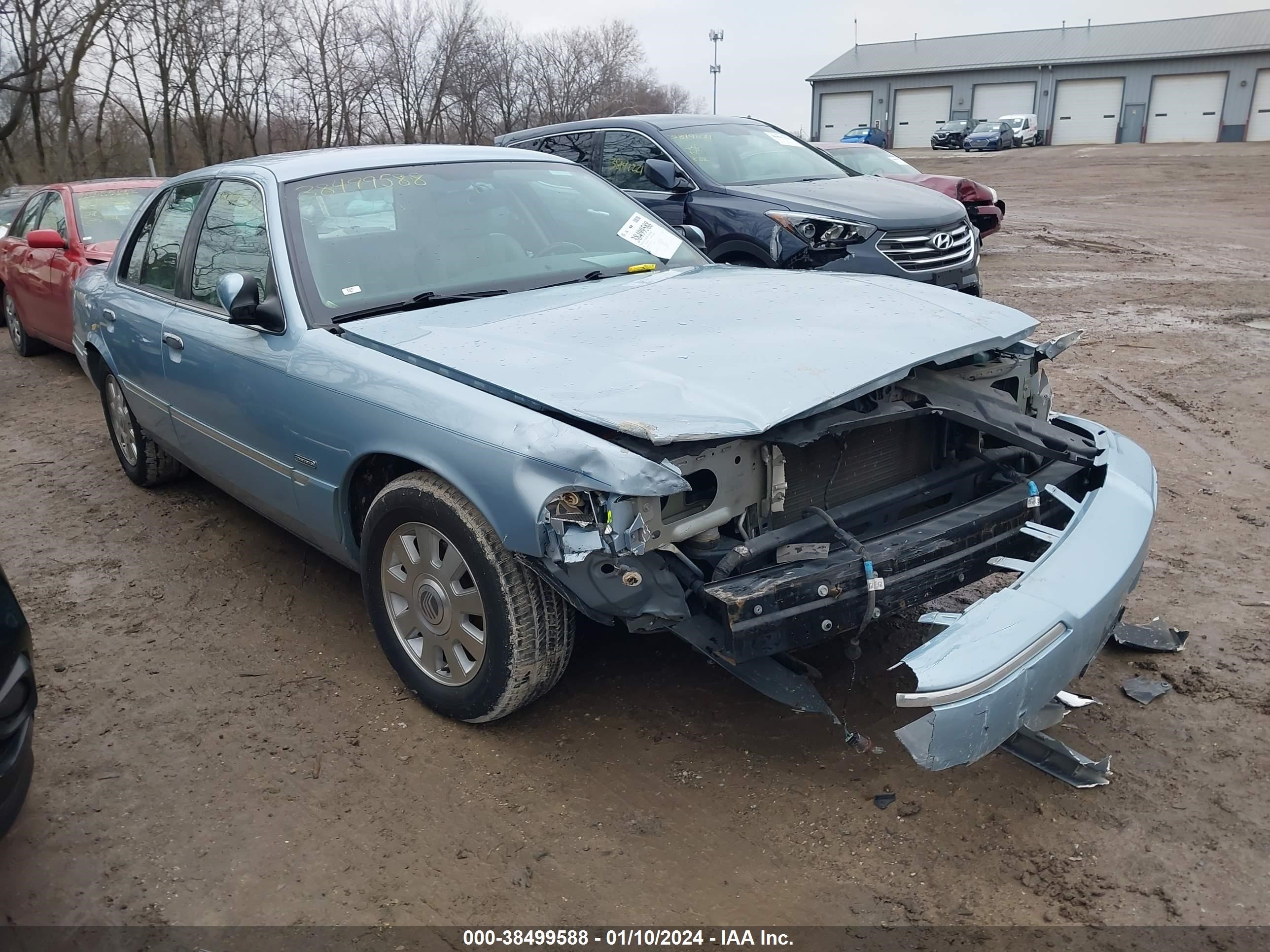 MERCURY GRAND MARQUIS 2003 2mefm75w03x653789