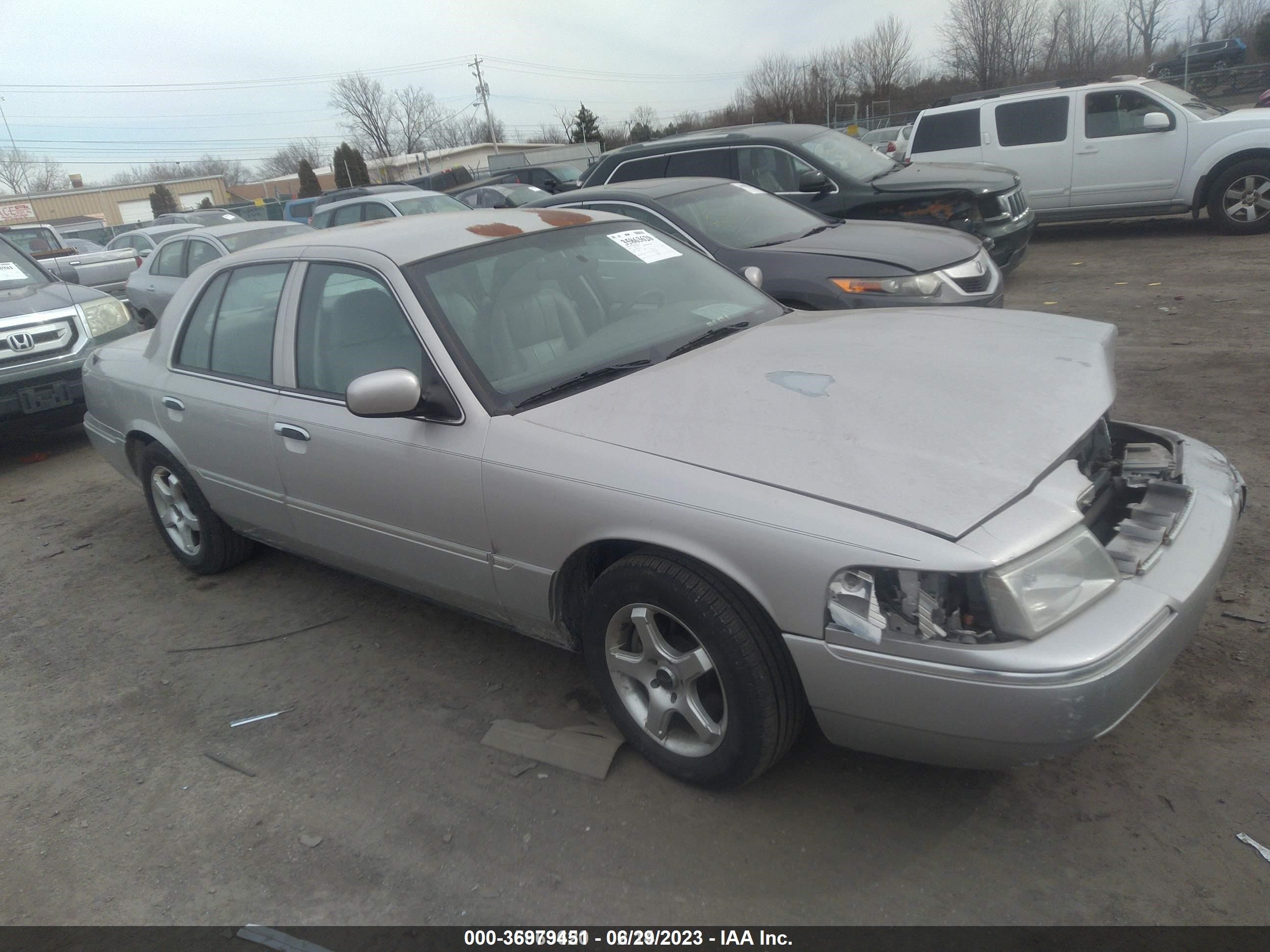 MERCURY GRAND MARQUIS 2005 2mefm75w05x613778