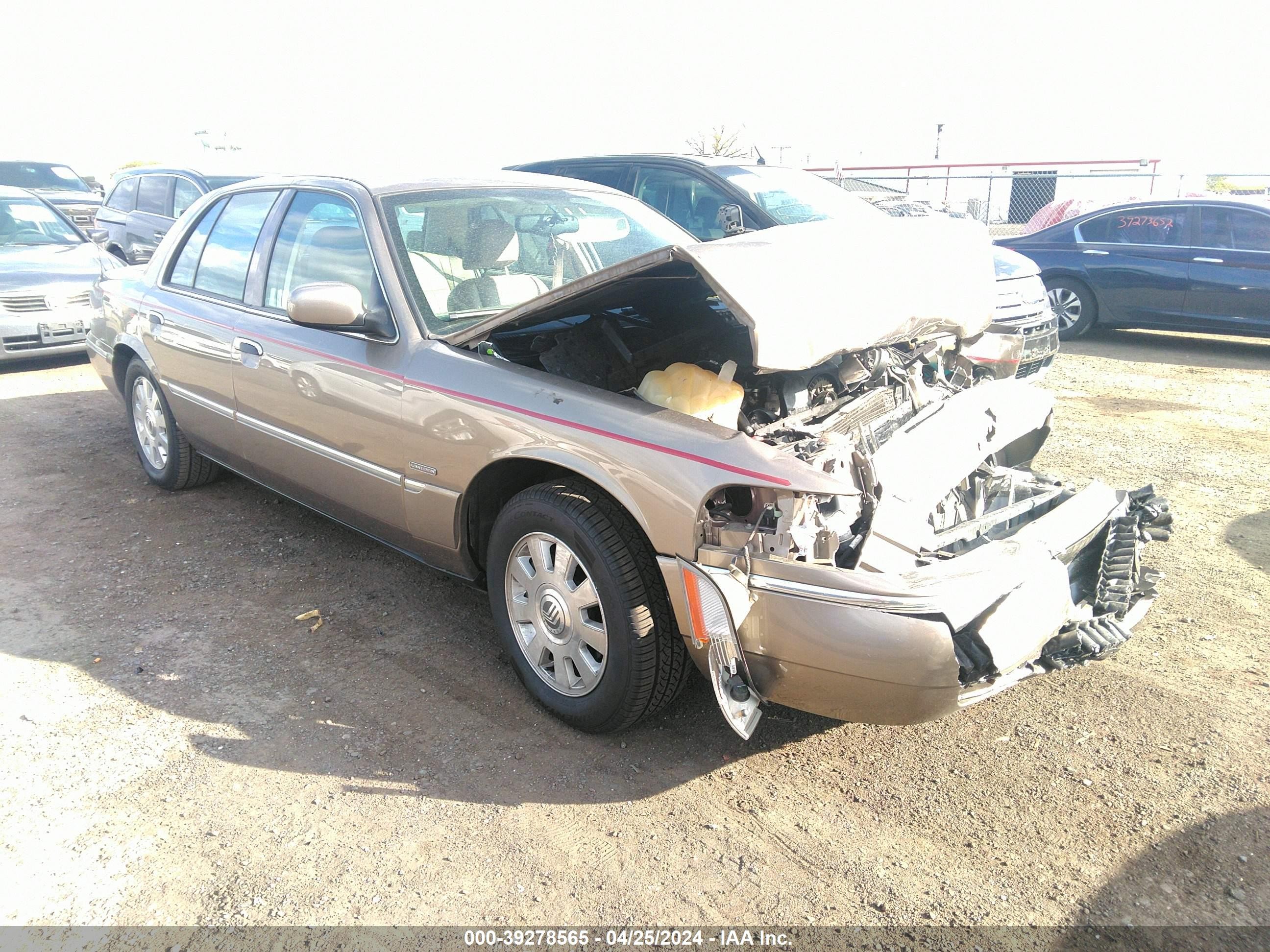 MERCURY GRAND MARQUIS 2005 2mefm75w05x651690