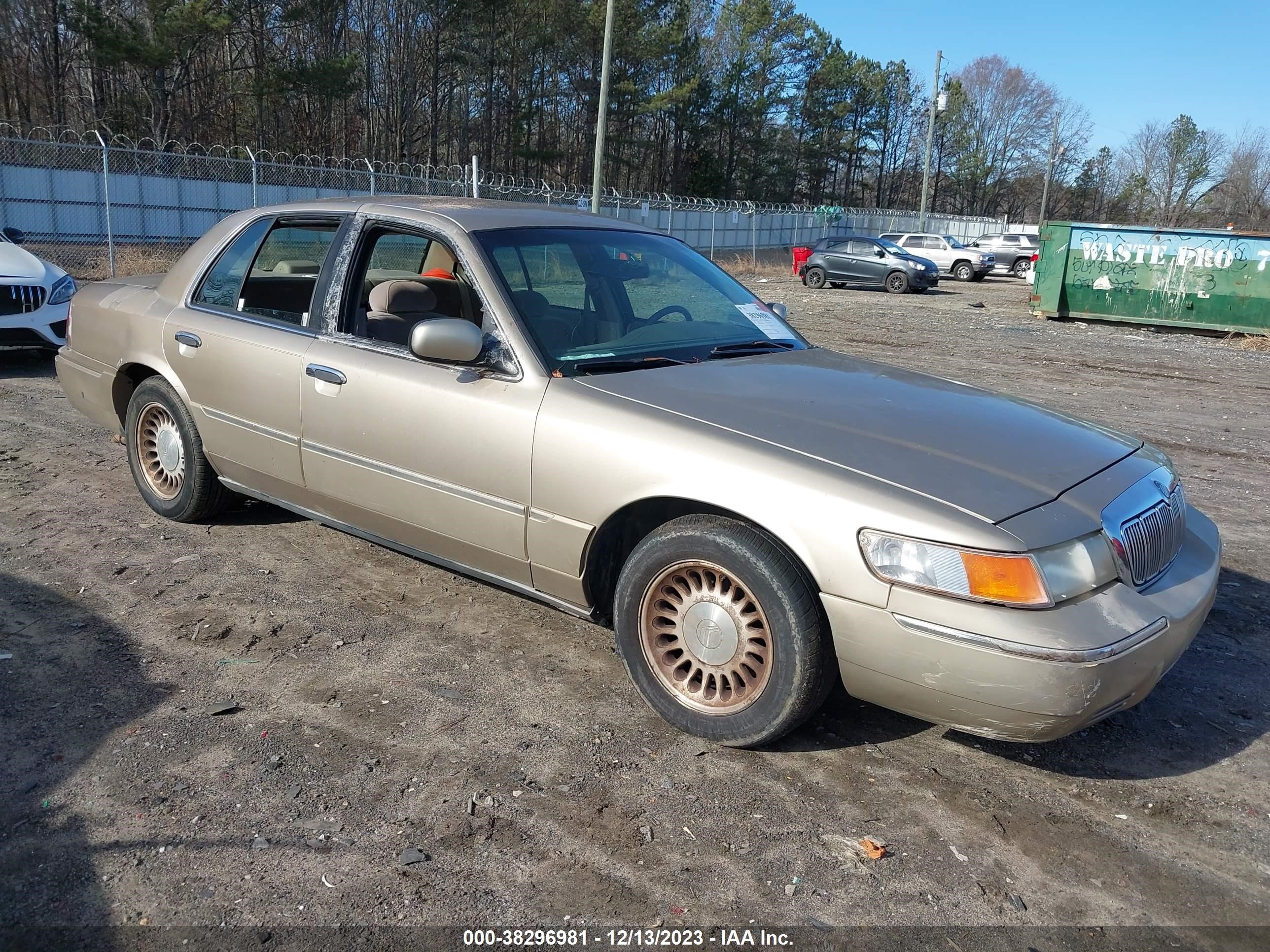 MERCURY GRAND MARQUIS 2000 2mefm75w0yx684905