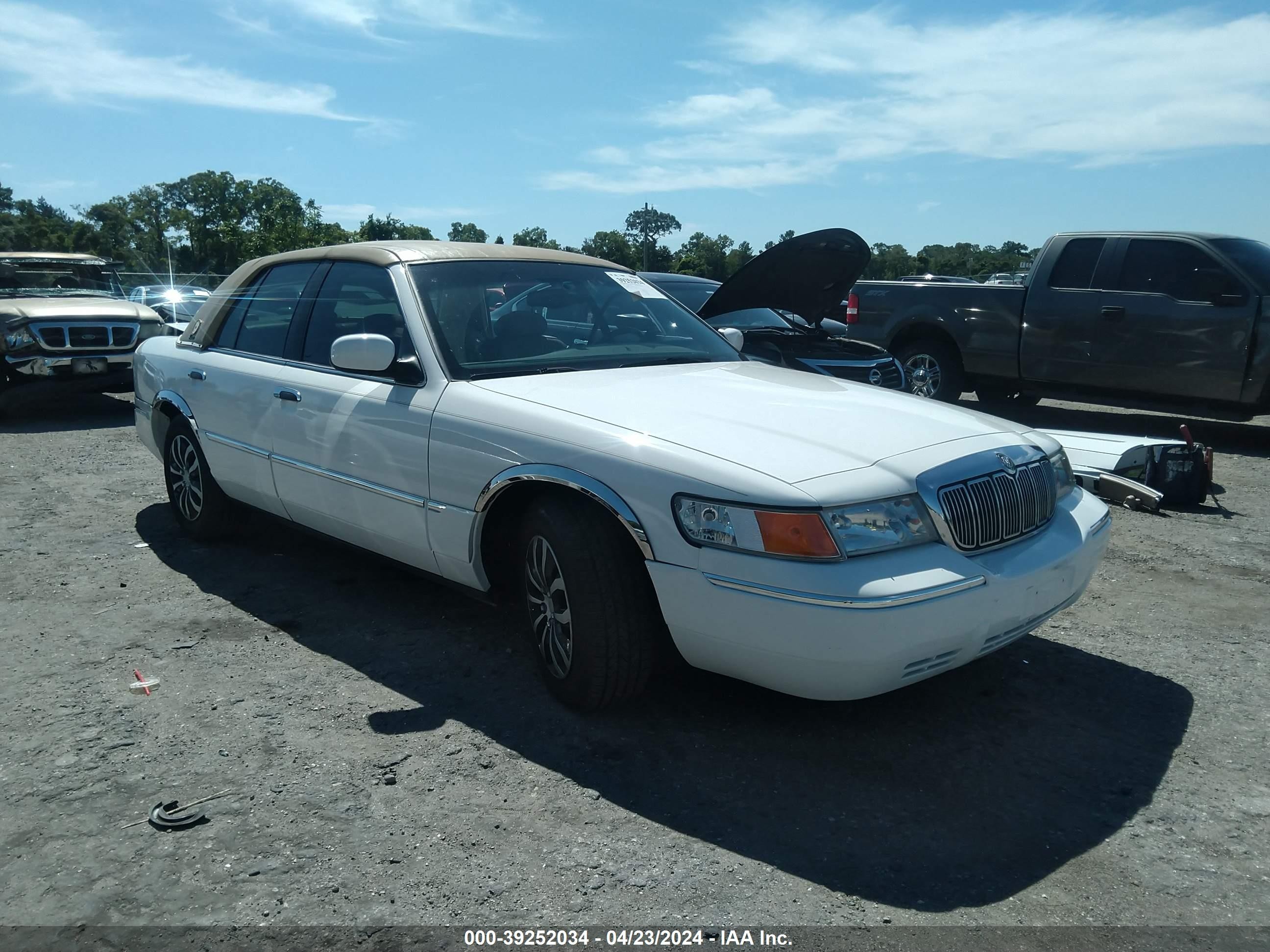 MERCURY GRAND MARQUIS 2002 2mefm75w12x618998