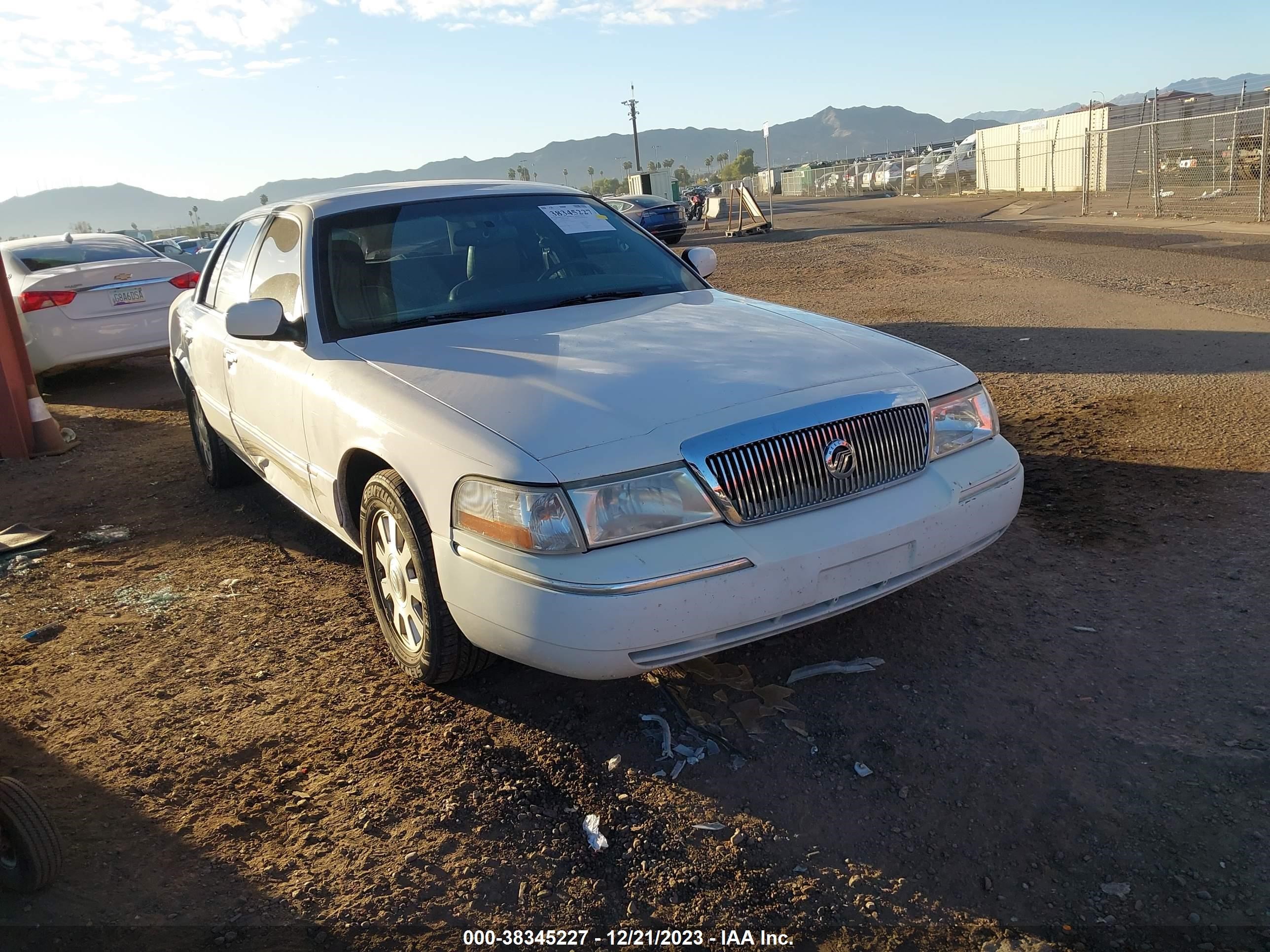 MERCURY GRAND MARQUIS 2003 2mefm75w13x616377