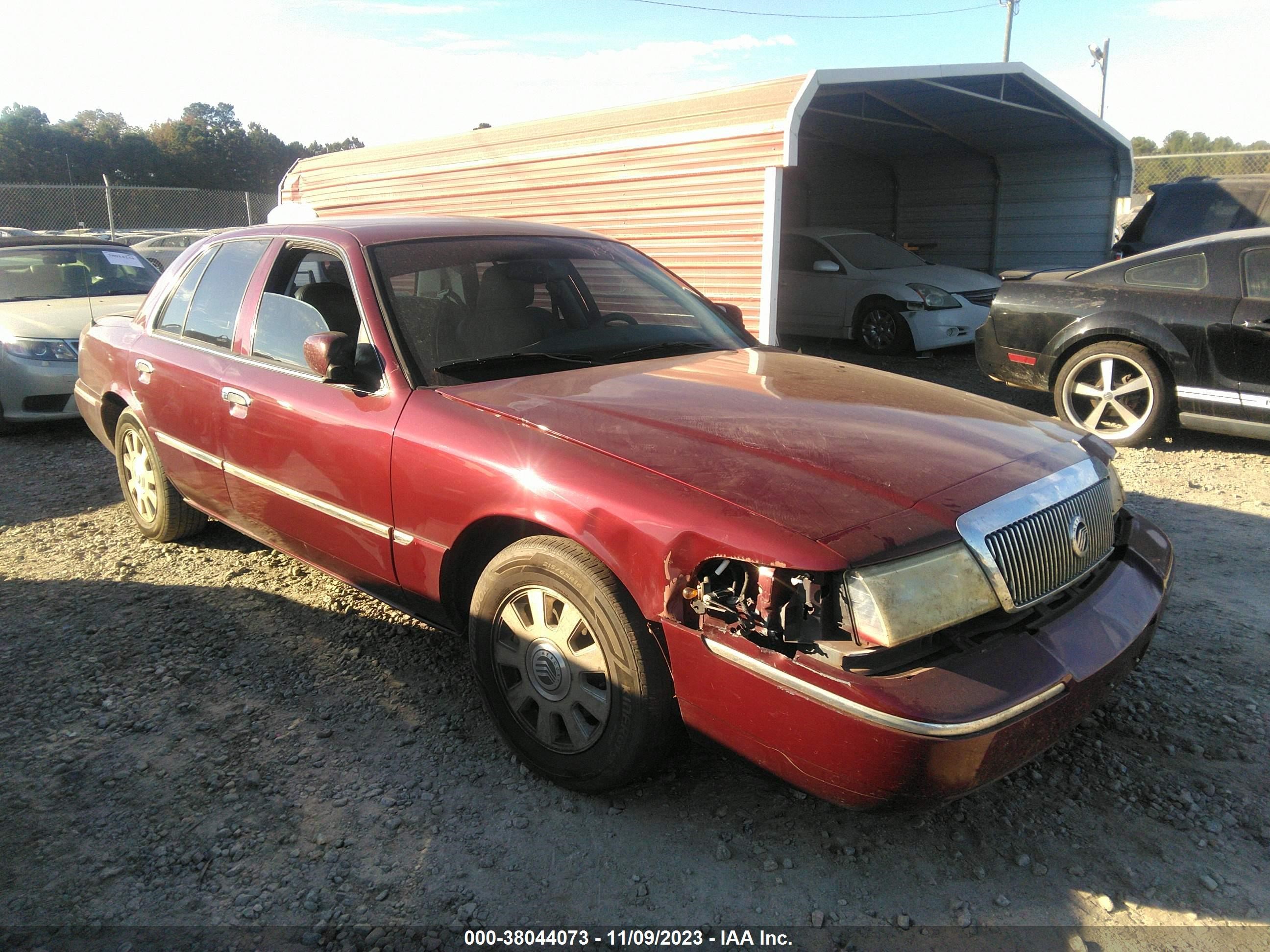 MERCURY GRAND MARQUIS 2005 2mefm75w15x654520