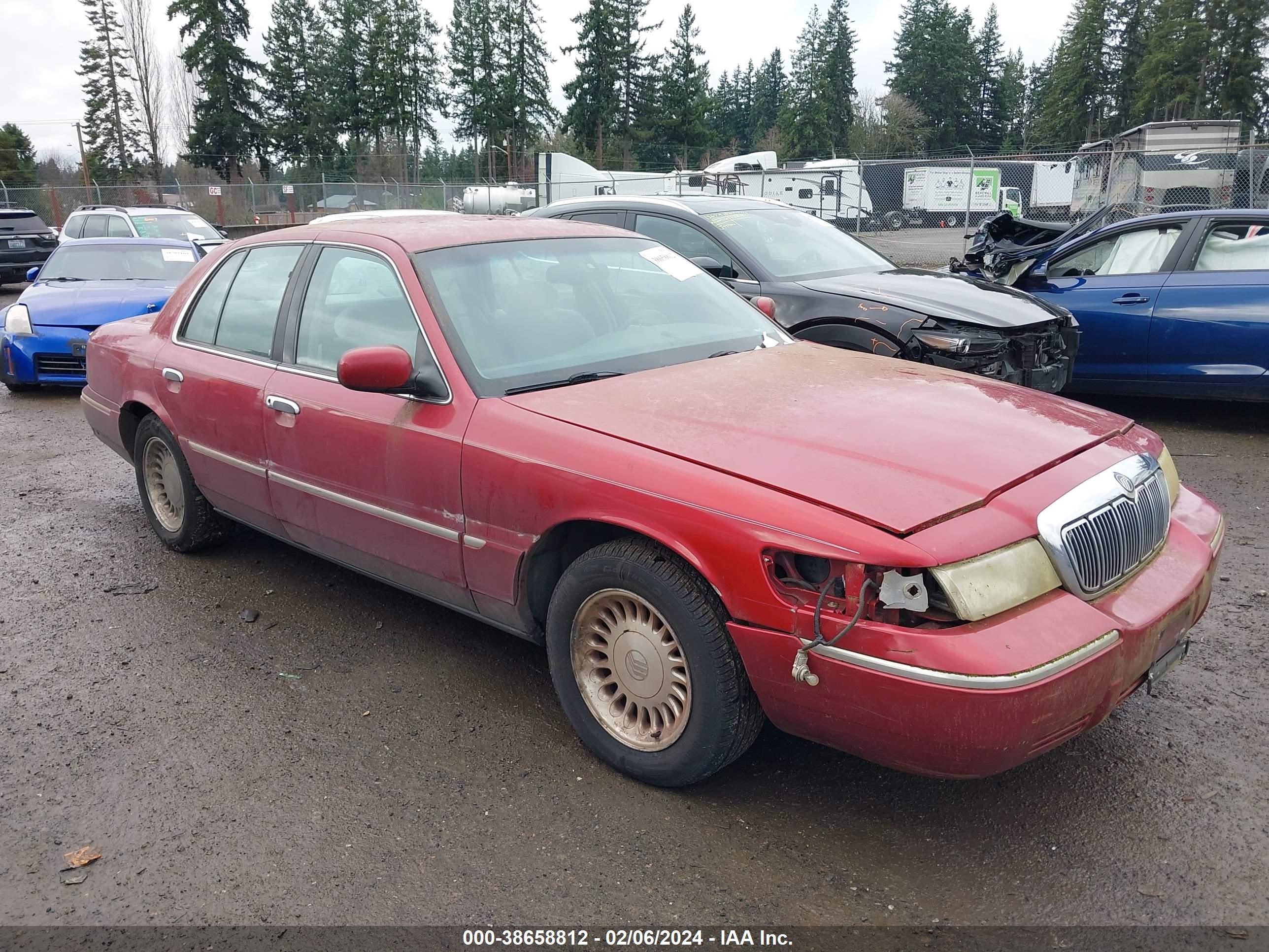 MERCURY GRAND MARQUIS 1999 2mefm75w1xx609693