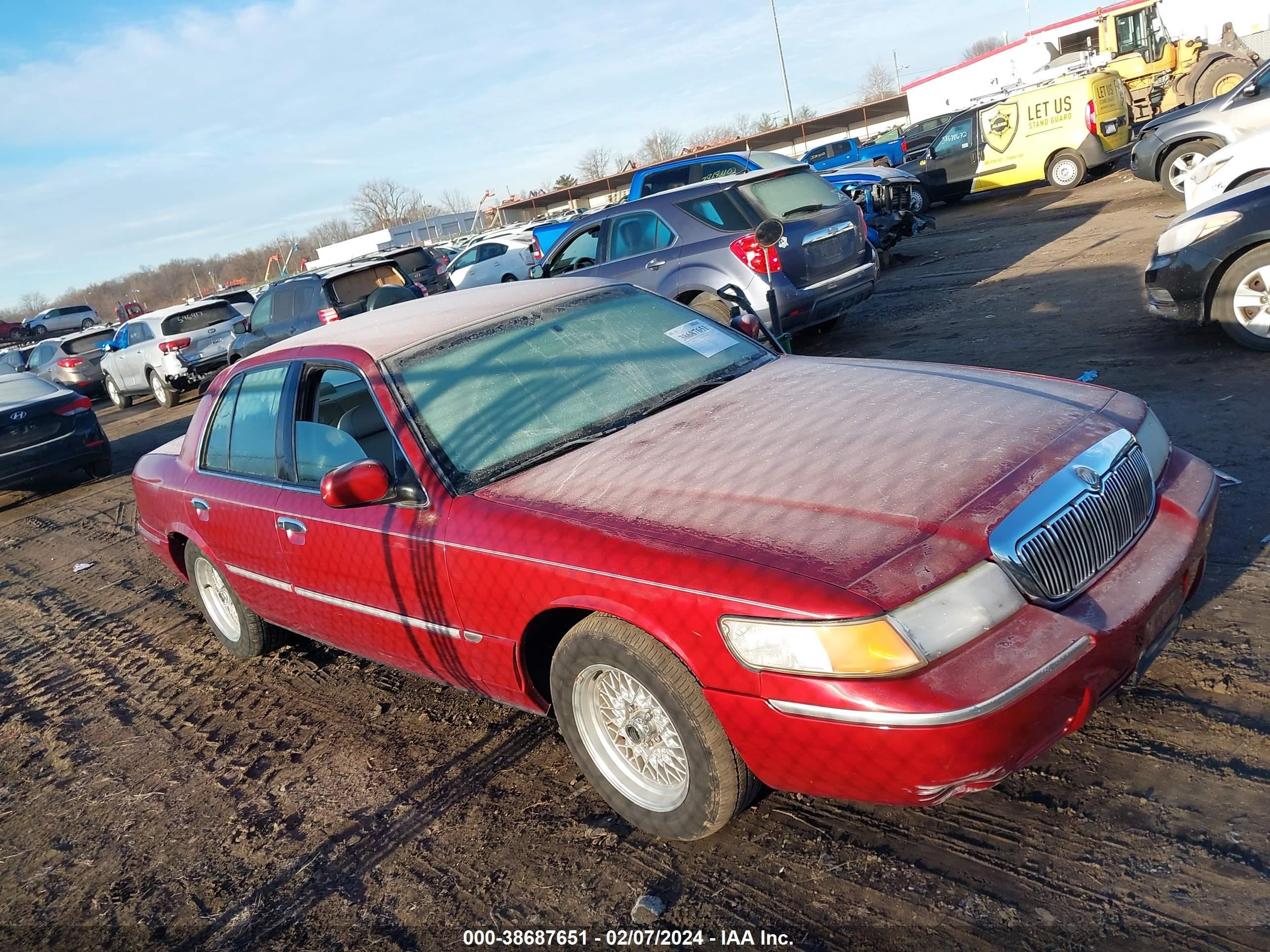 MERCURY GRAND MARQUIS 2002 2mefm75w22x653775